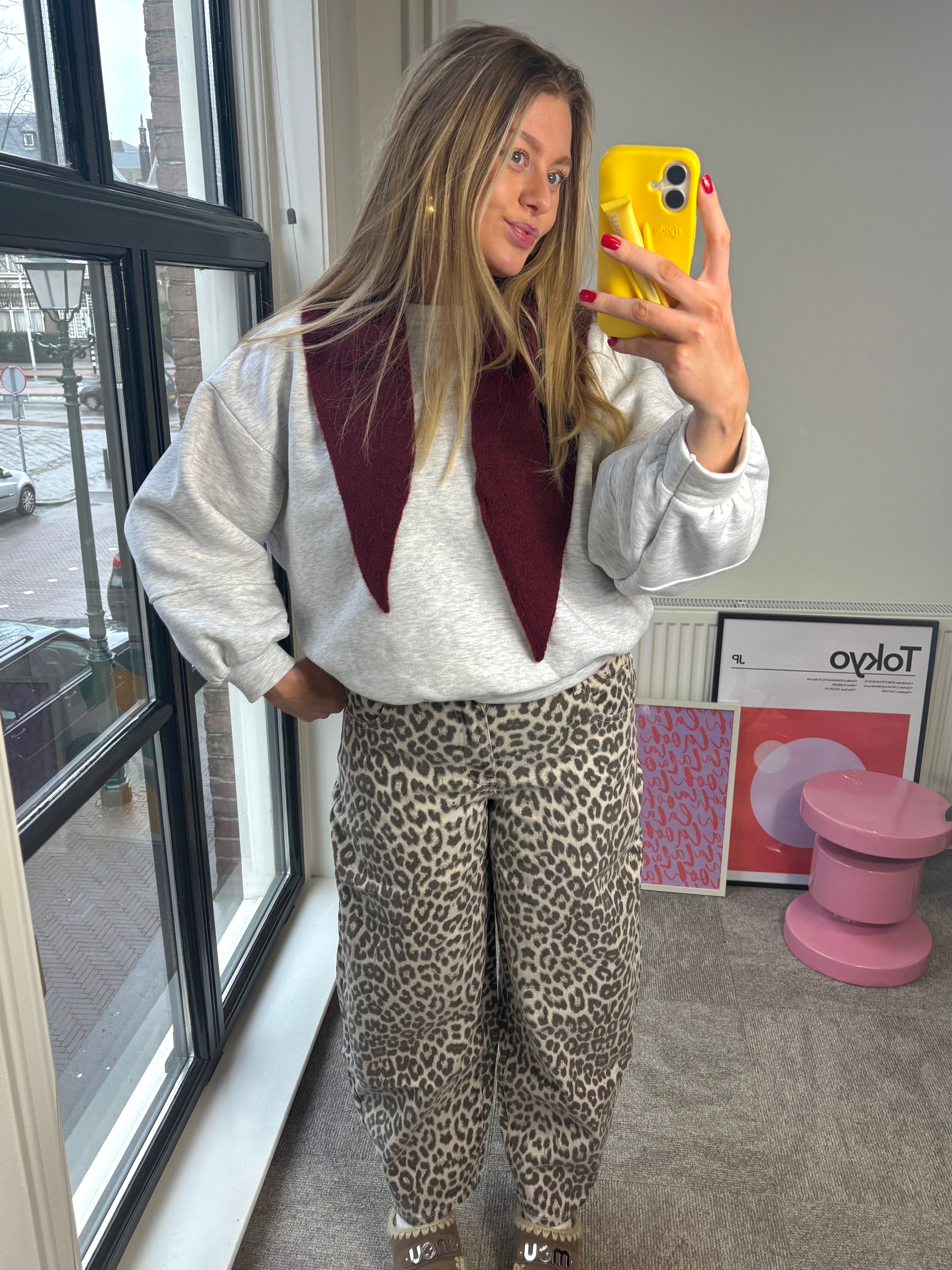 LICHTE PANTER BARREL JEANS