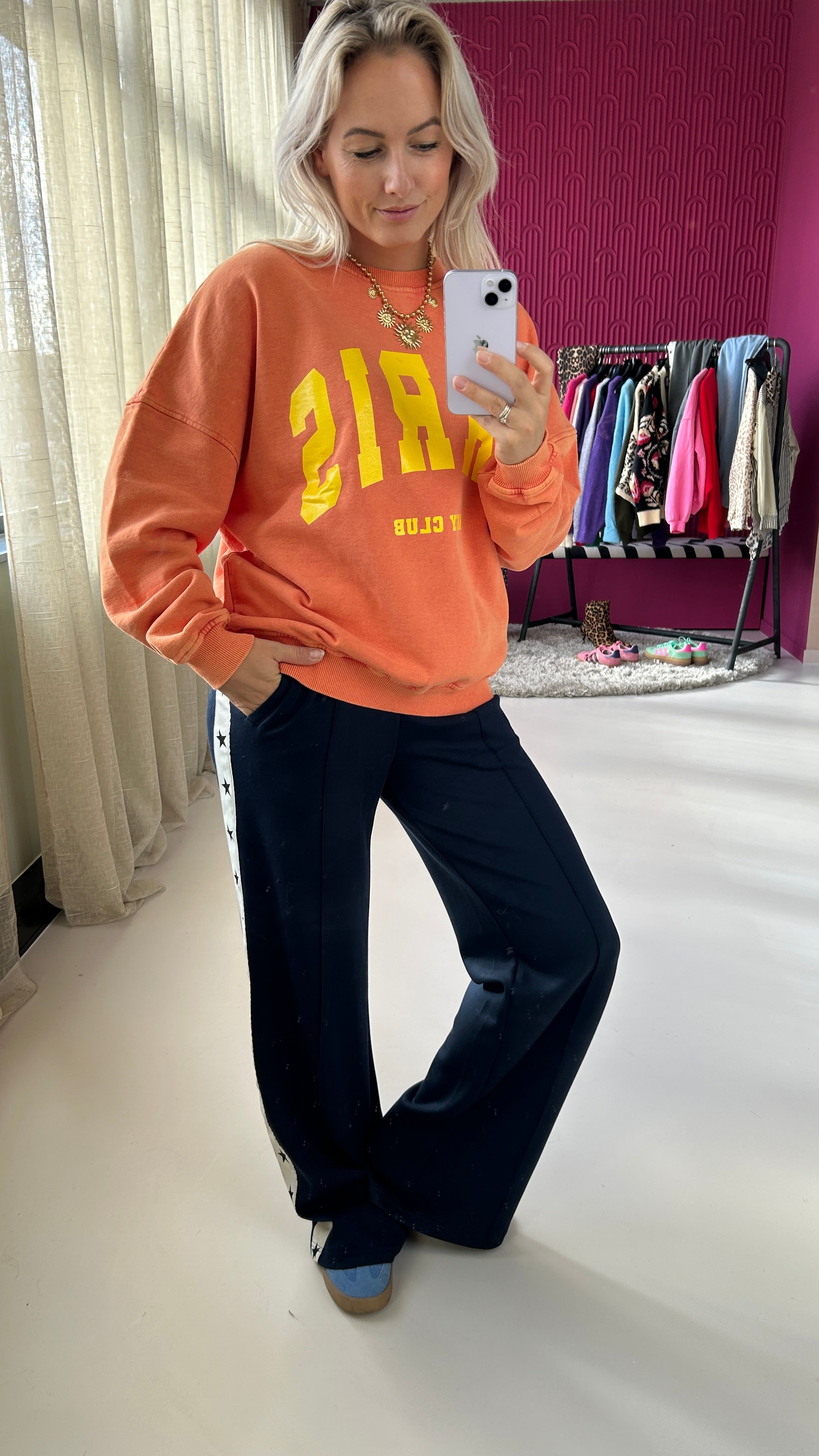 PARIS ORANJE SWEATER