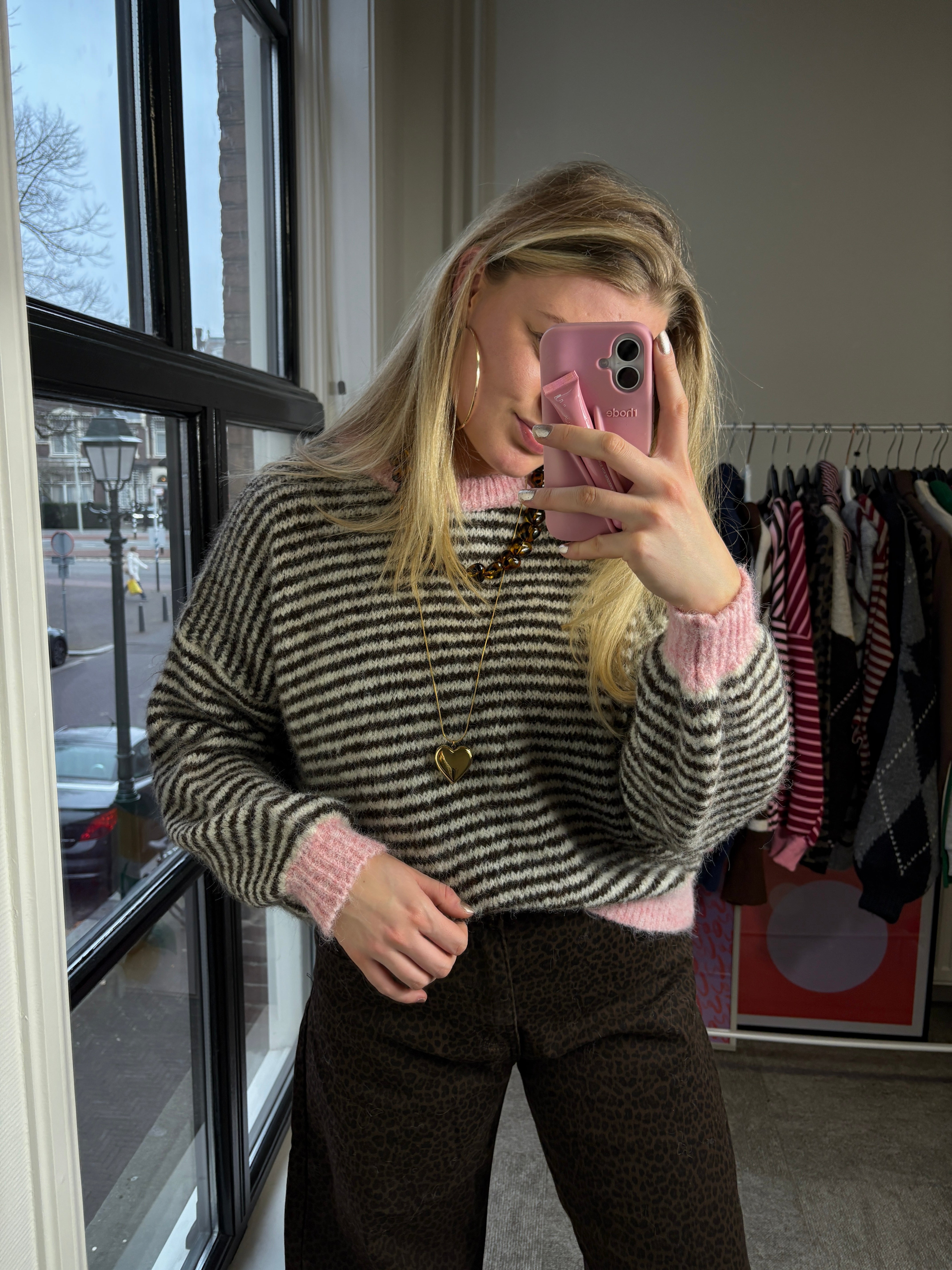 LOTTE TRUI BRUIN/ROZE