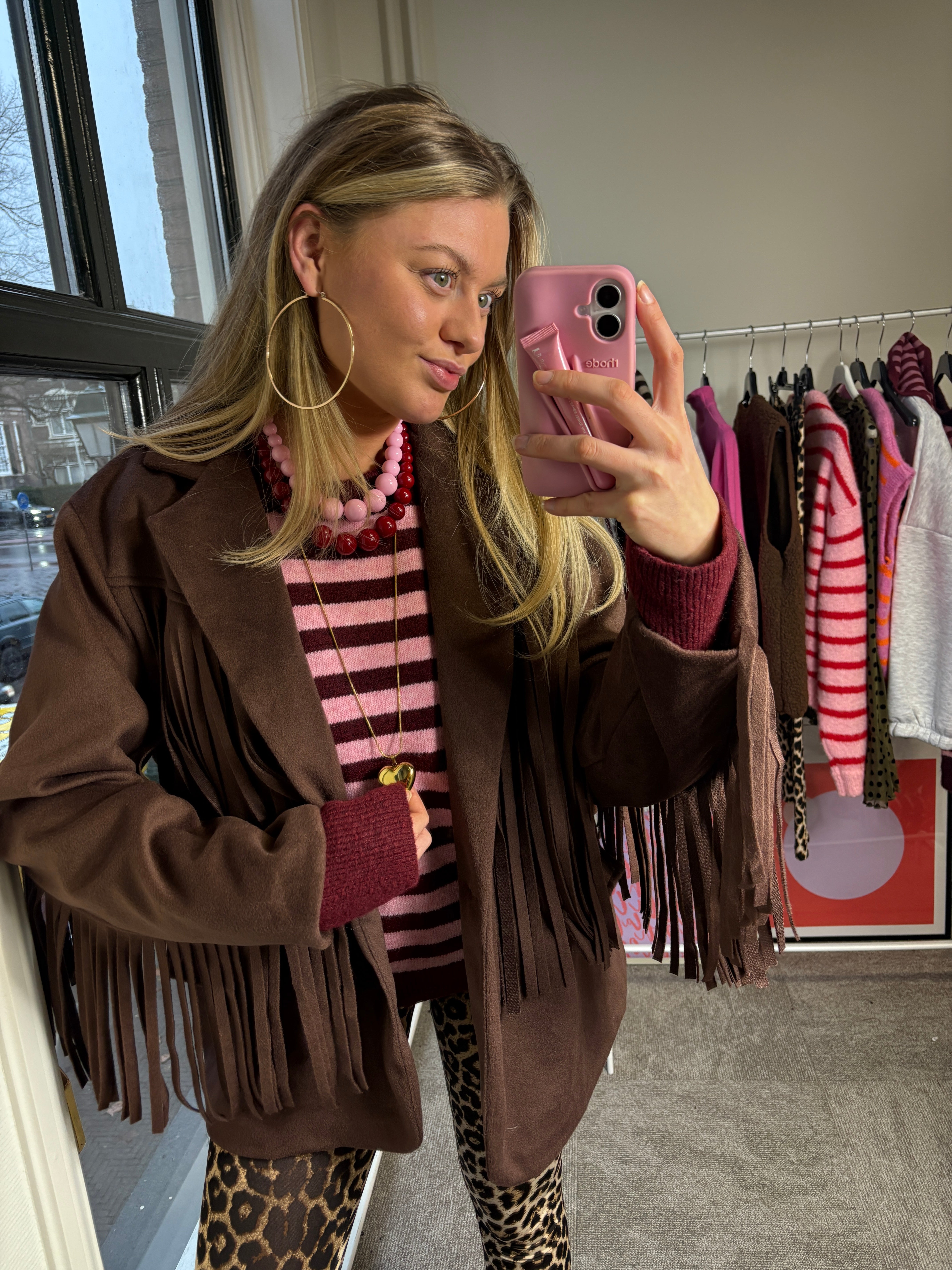 EVA MUSTHAVE KETTING ROZE