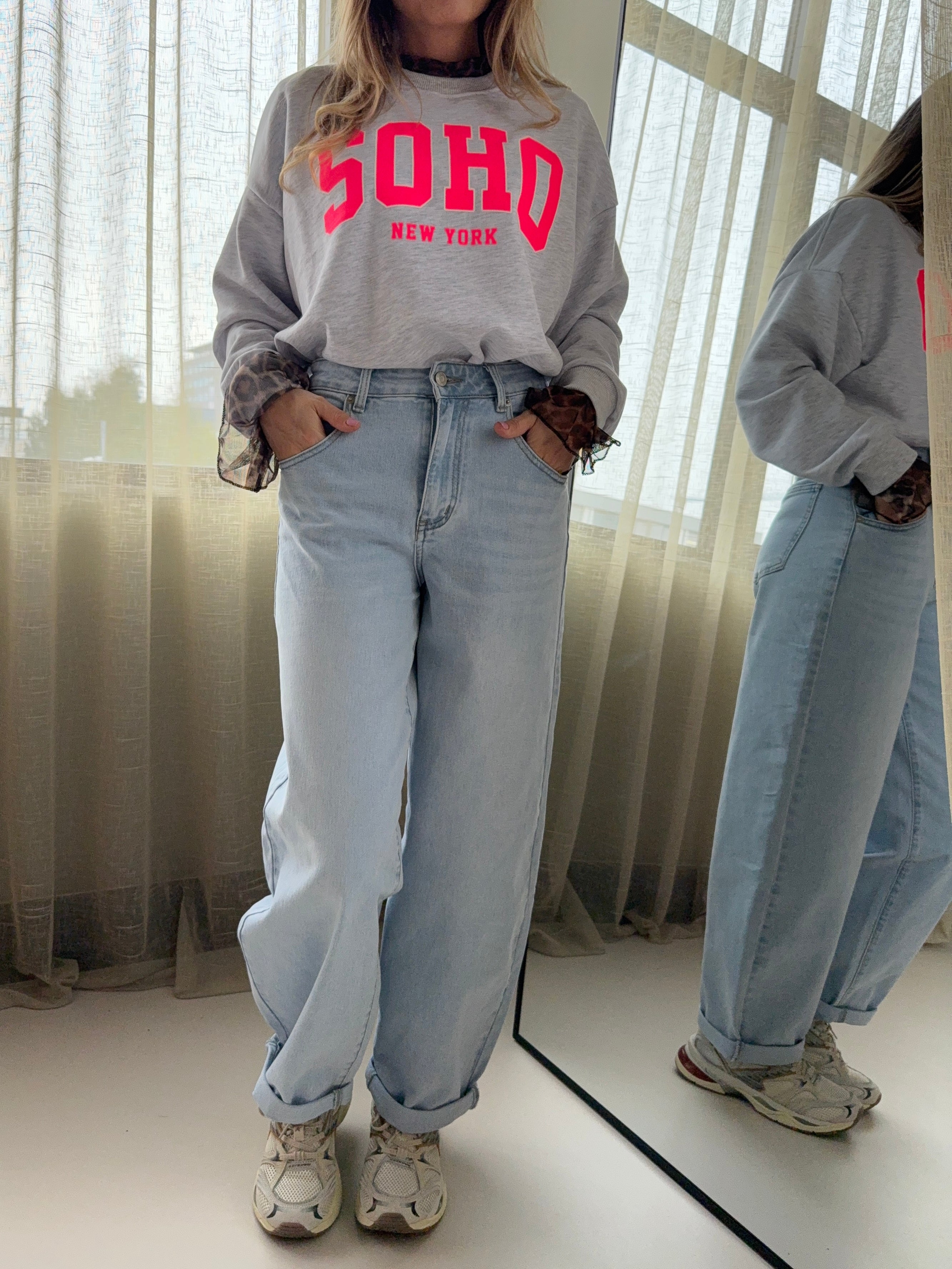 DANIE LICHTE BARREL JEANS