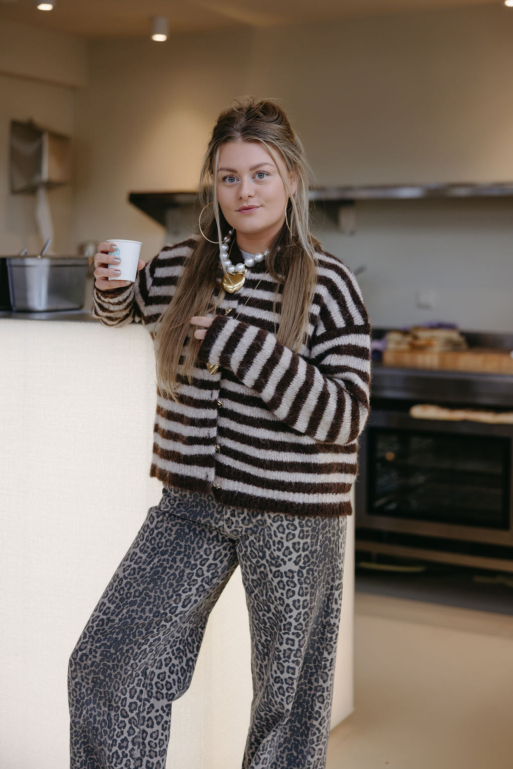 BO VESTJE HARTJES KNOPEN