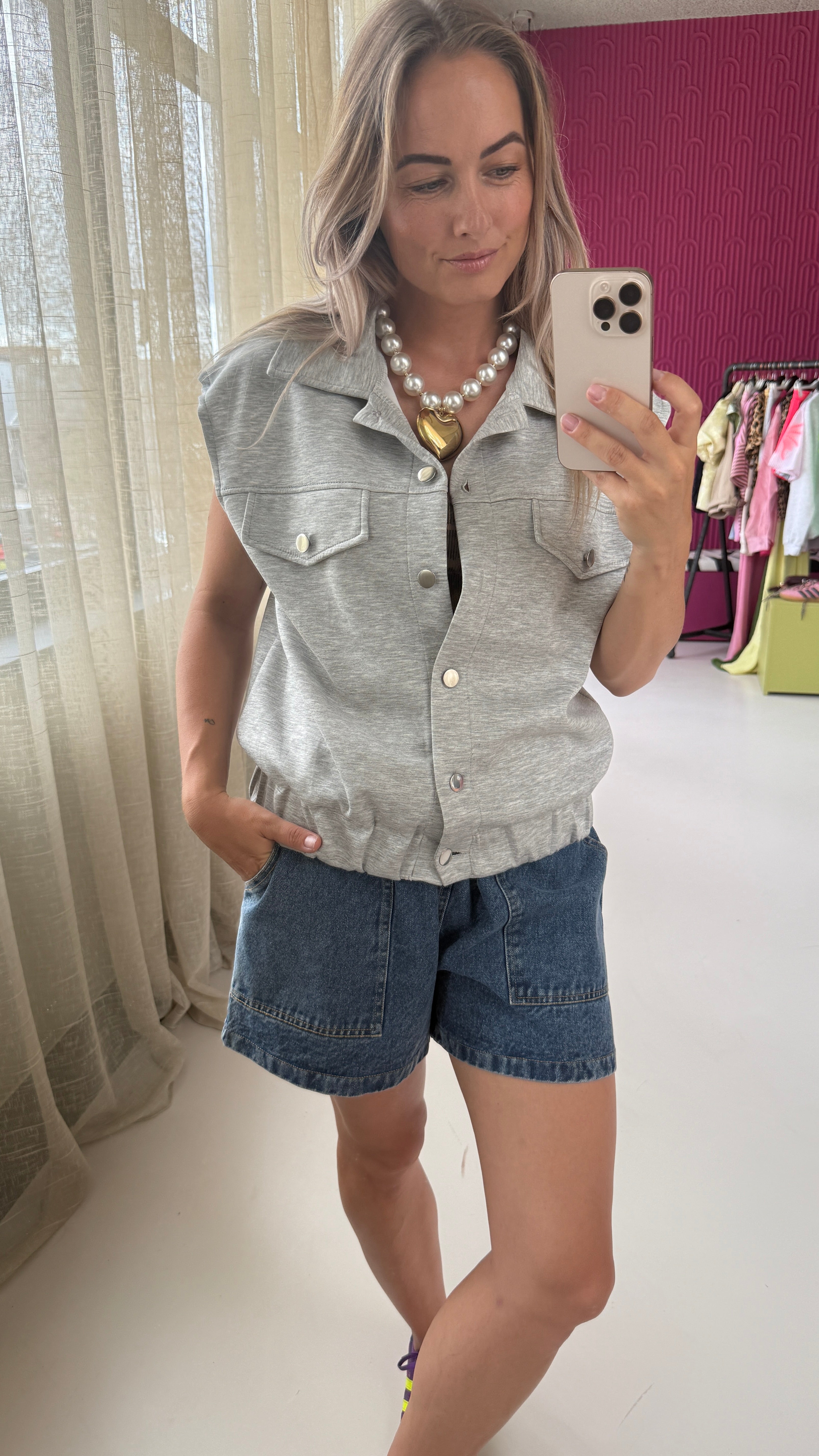 JEANS SHORT