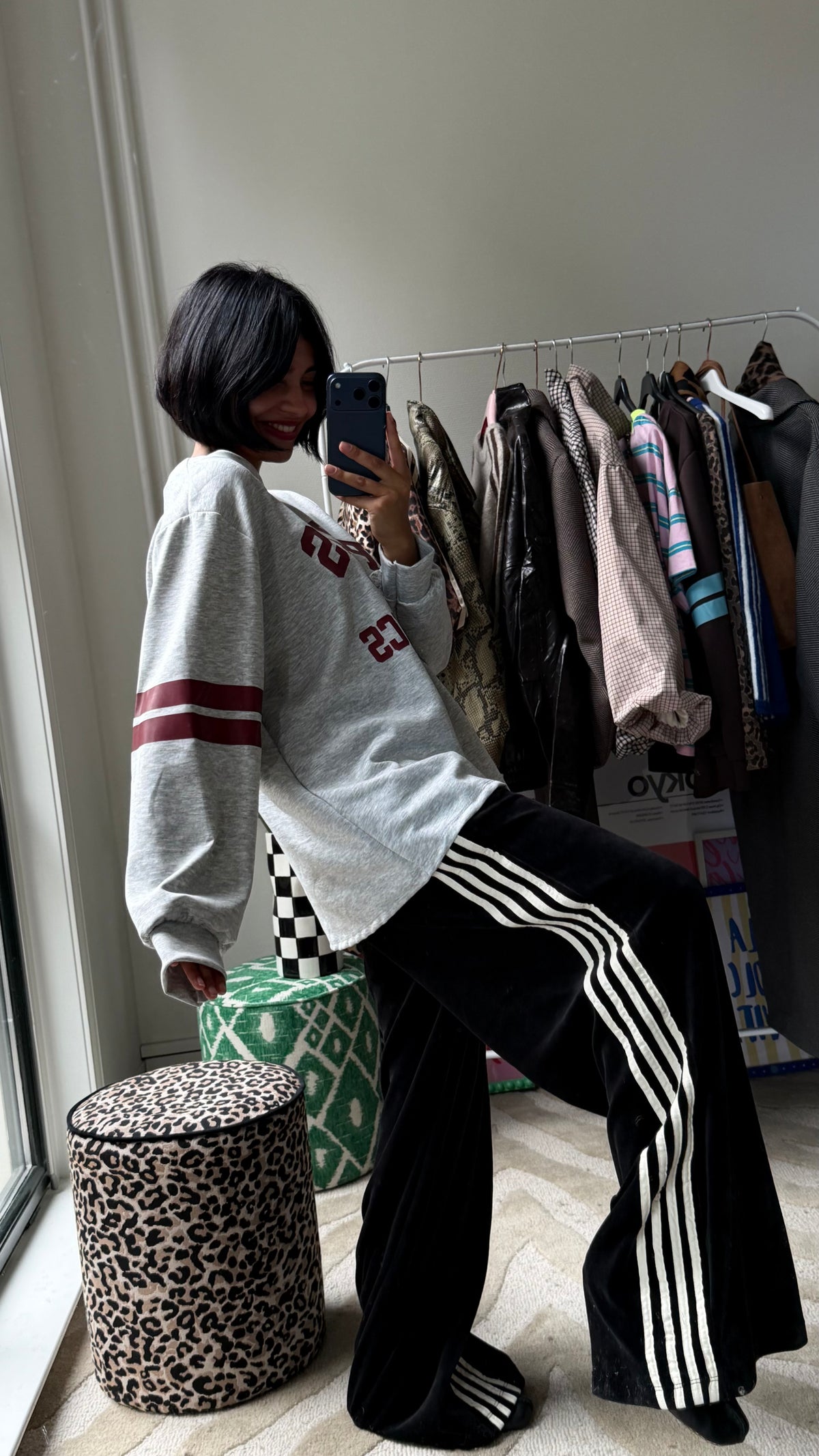 PARIS CLUB SWEATER GRIJS