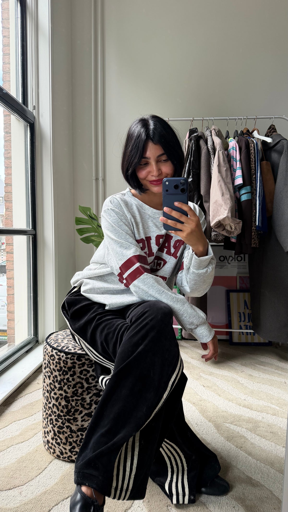 PARIS CLUB SWEATER GRIJS