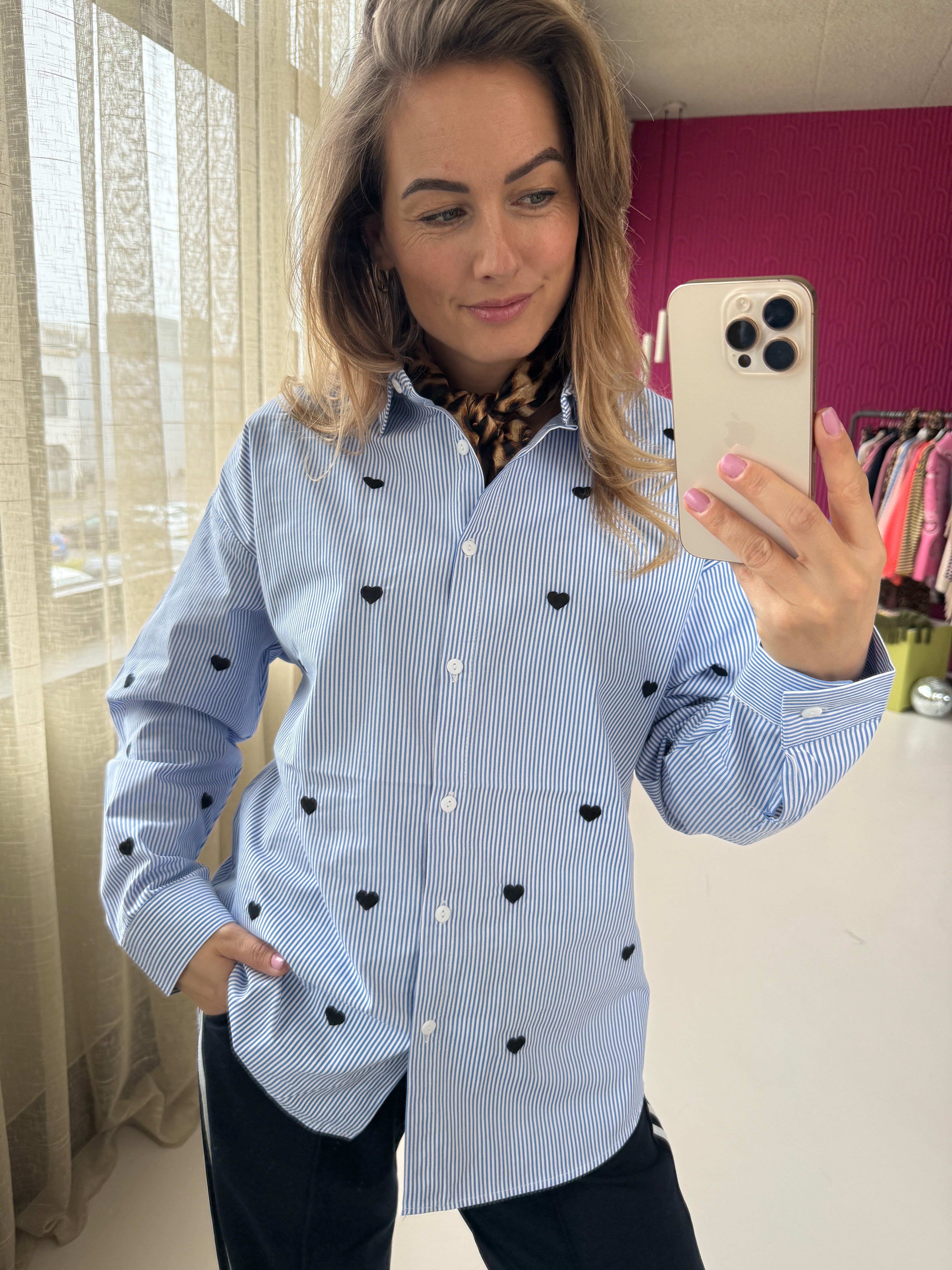 HARTJES STREEPBLOUSE