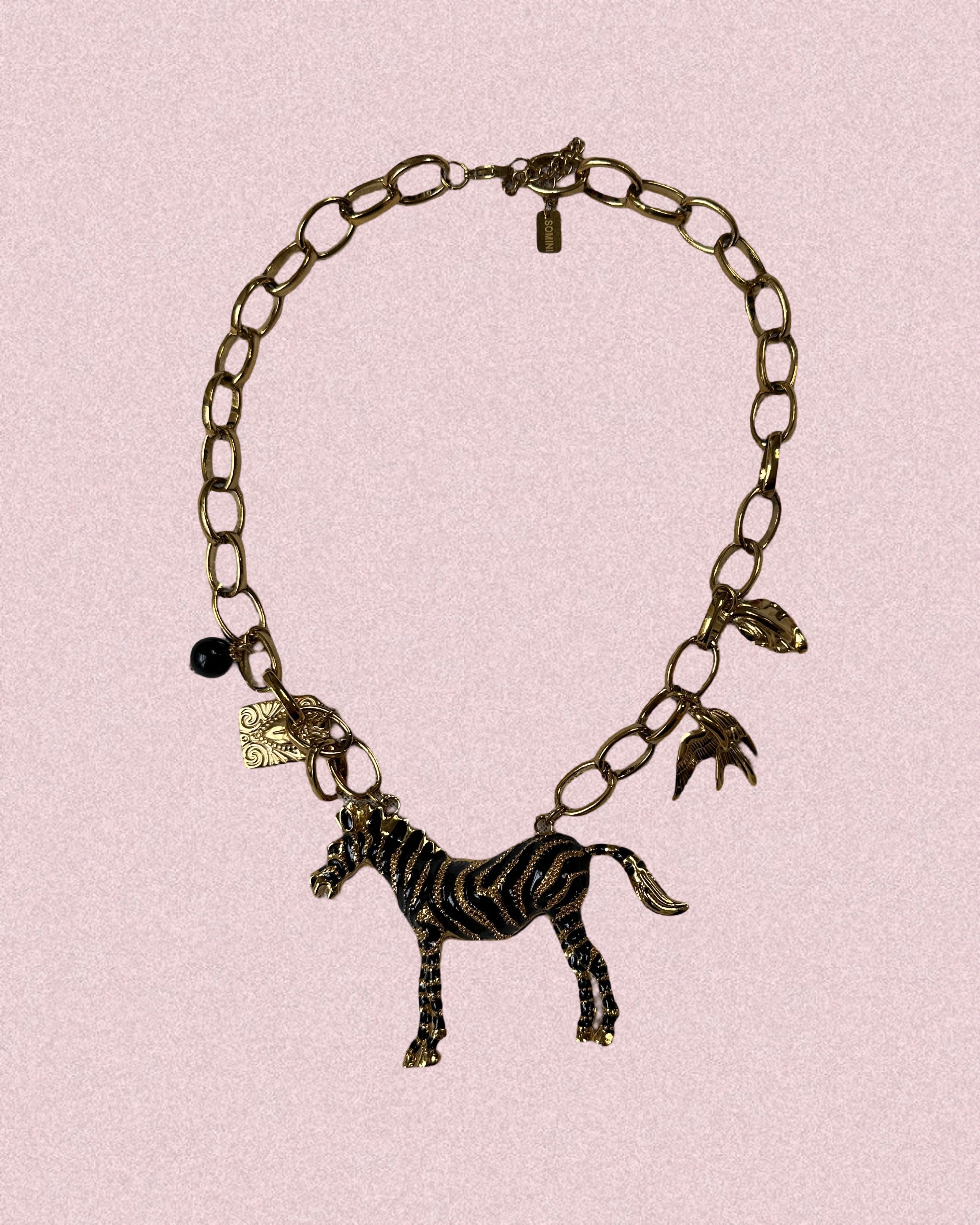 ZEBRA NECKLACE