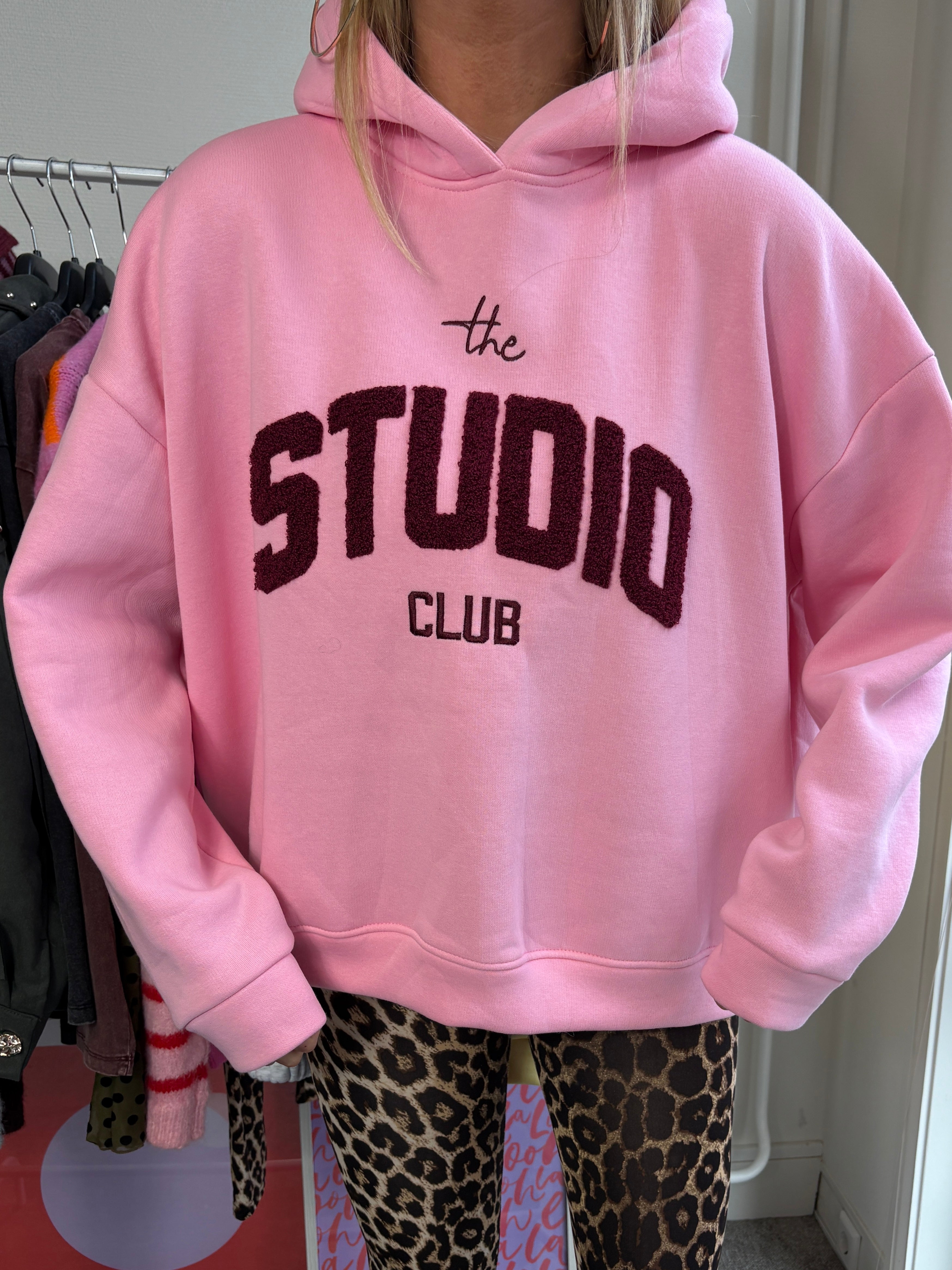 STUDIO HOODIE ROZE