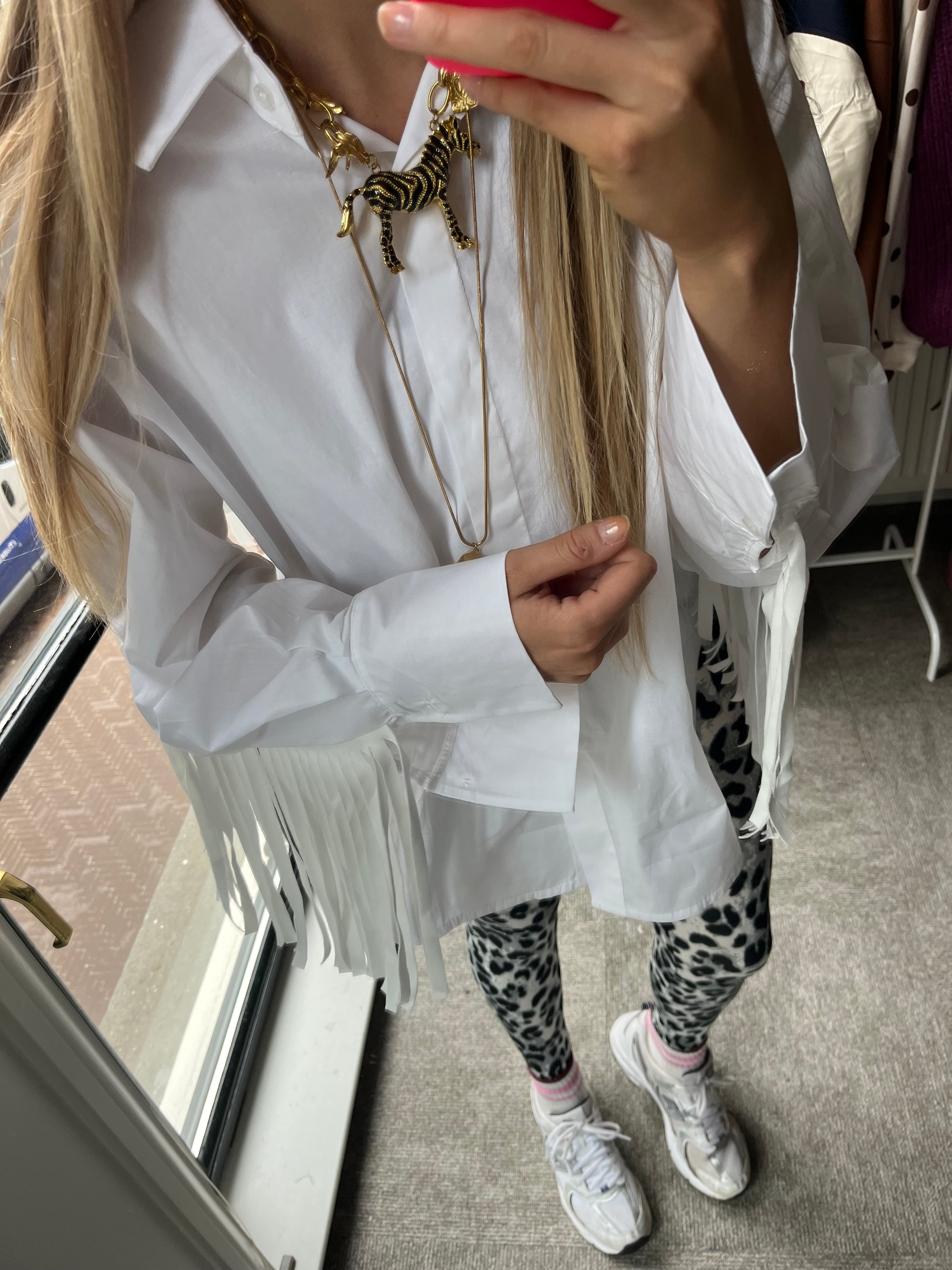 GRIJZE POLLY PANTER LEGGING