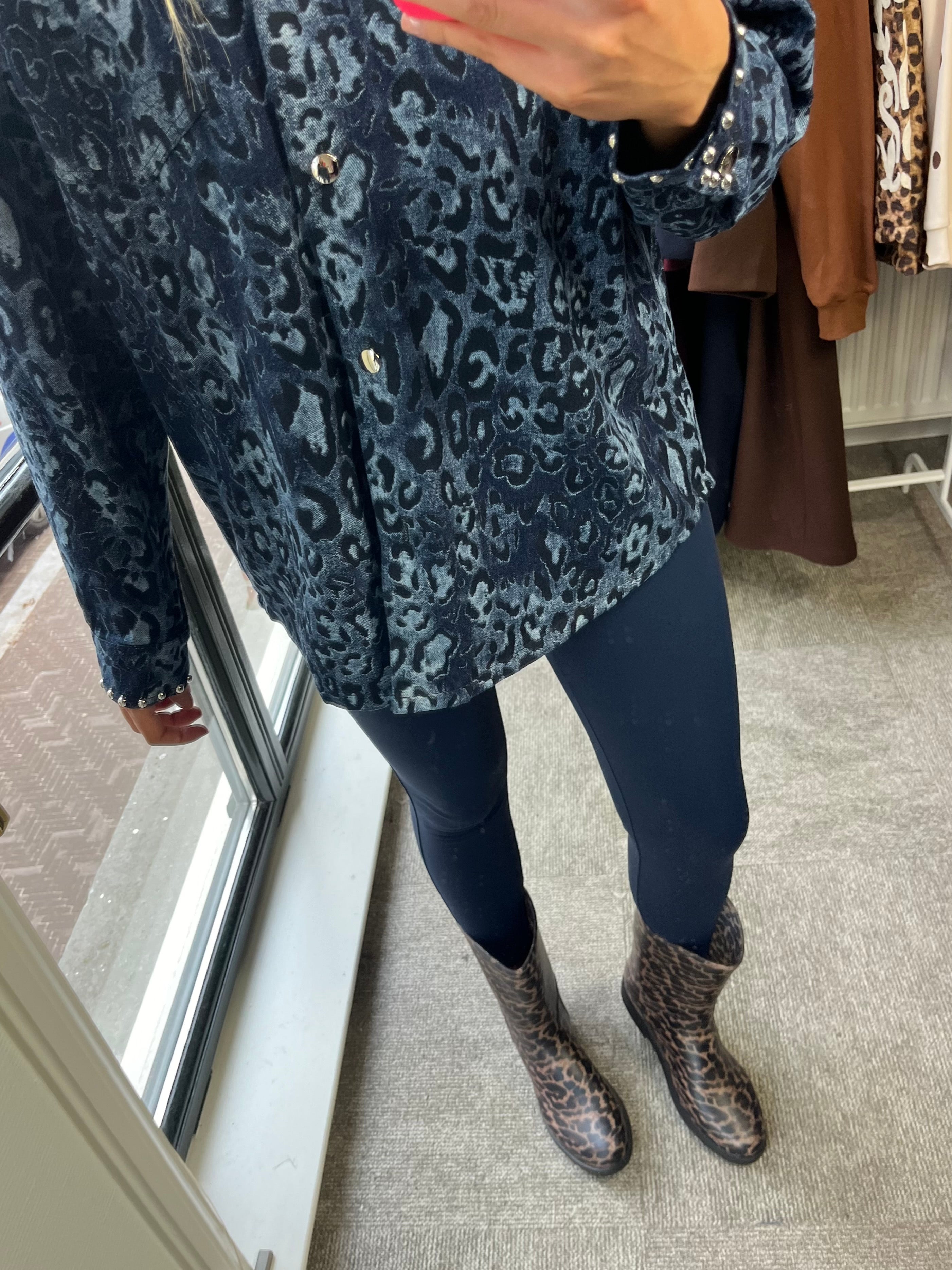 YIBBY LEGGING DONKERBLAUW