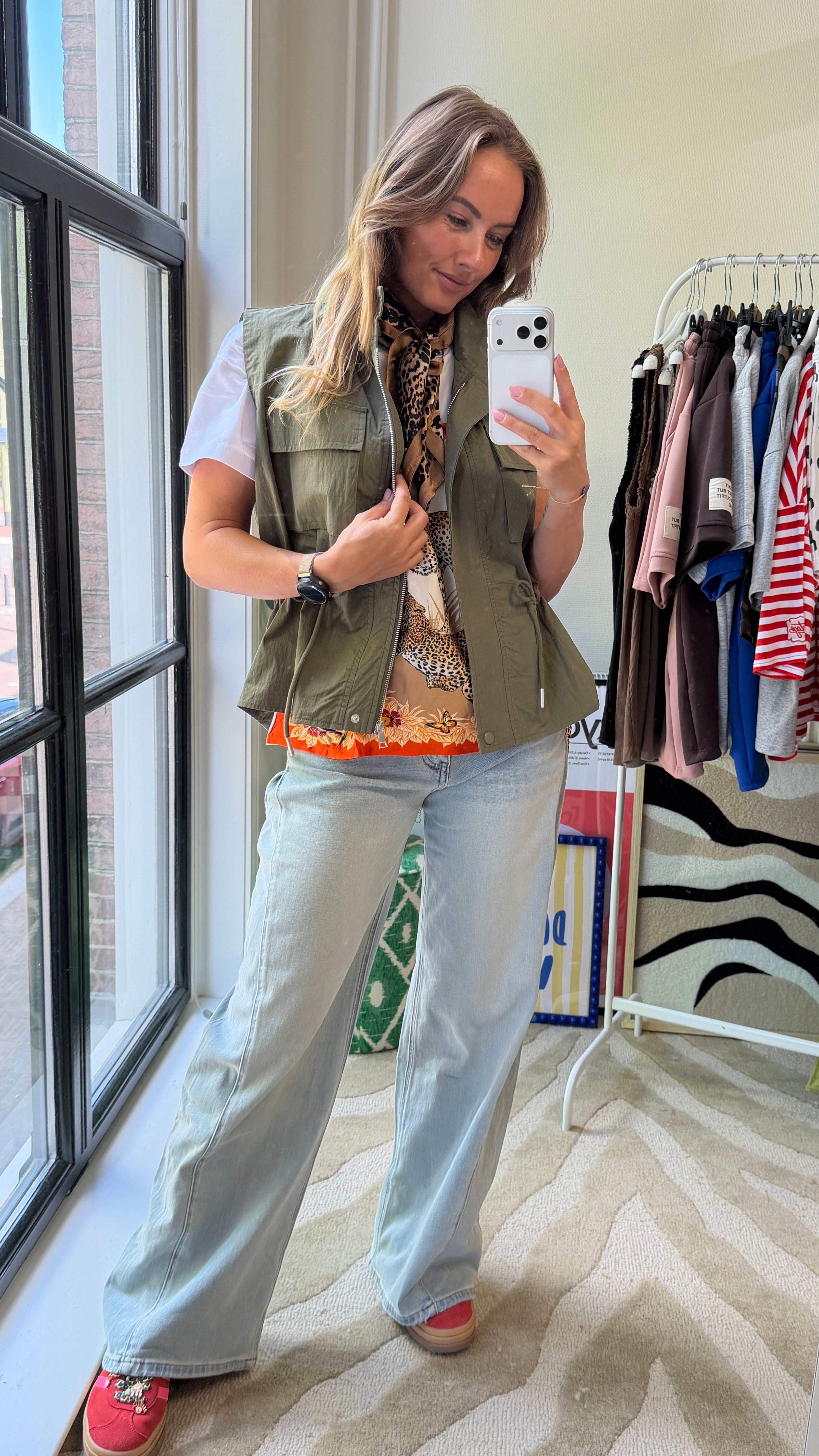 NOLA GILET GROEN