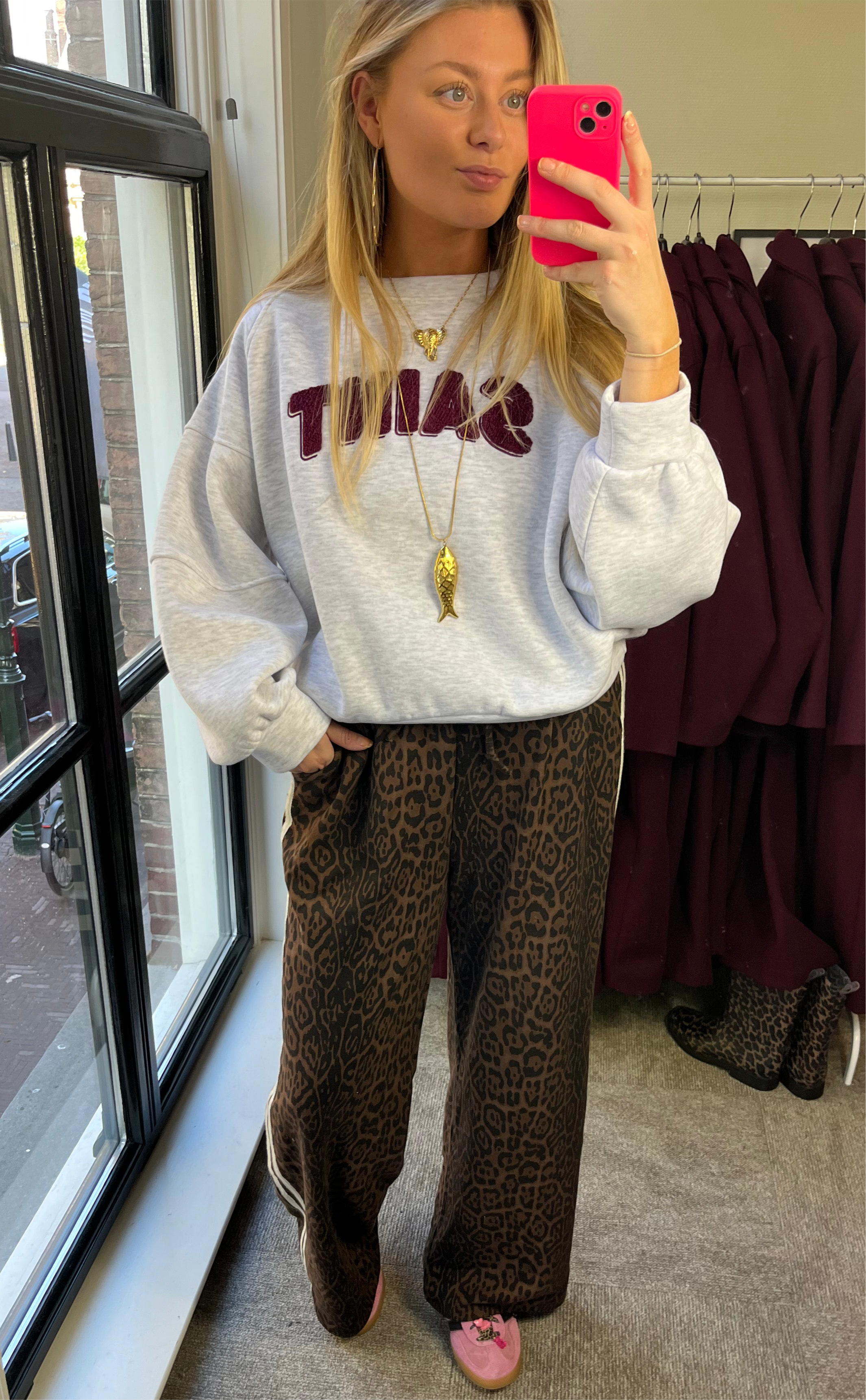 SOFIE SAINT SWEATER | GRIJS