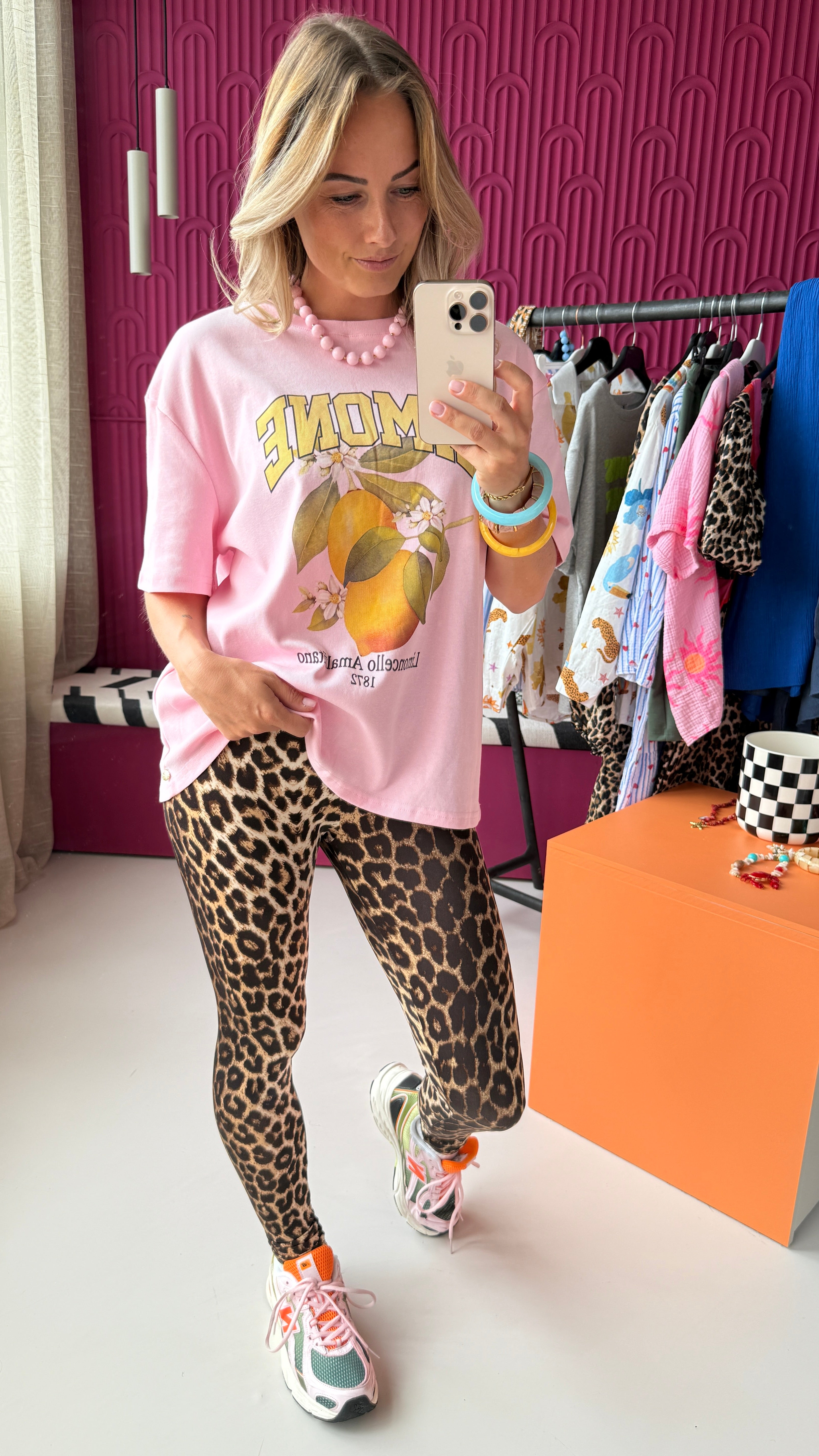 SHIRT LIMONE ROZE