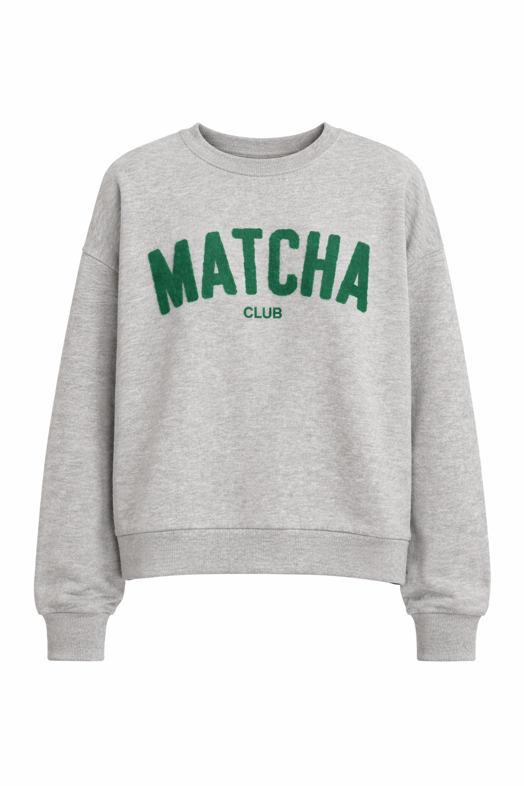 MATCHA SWEATER GRIJS