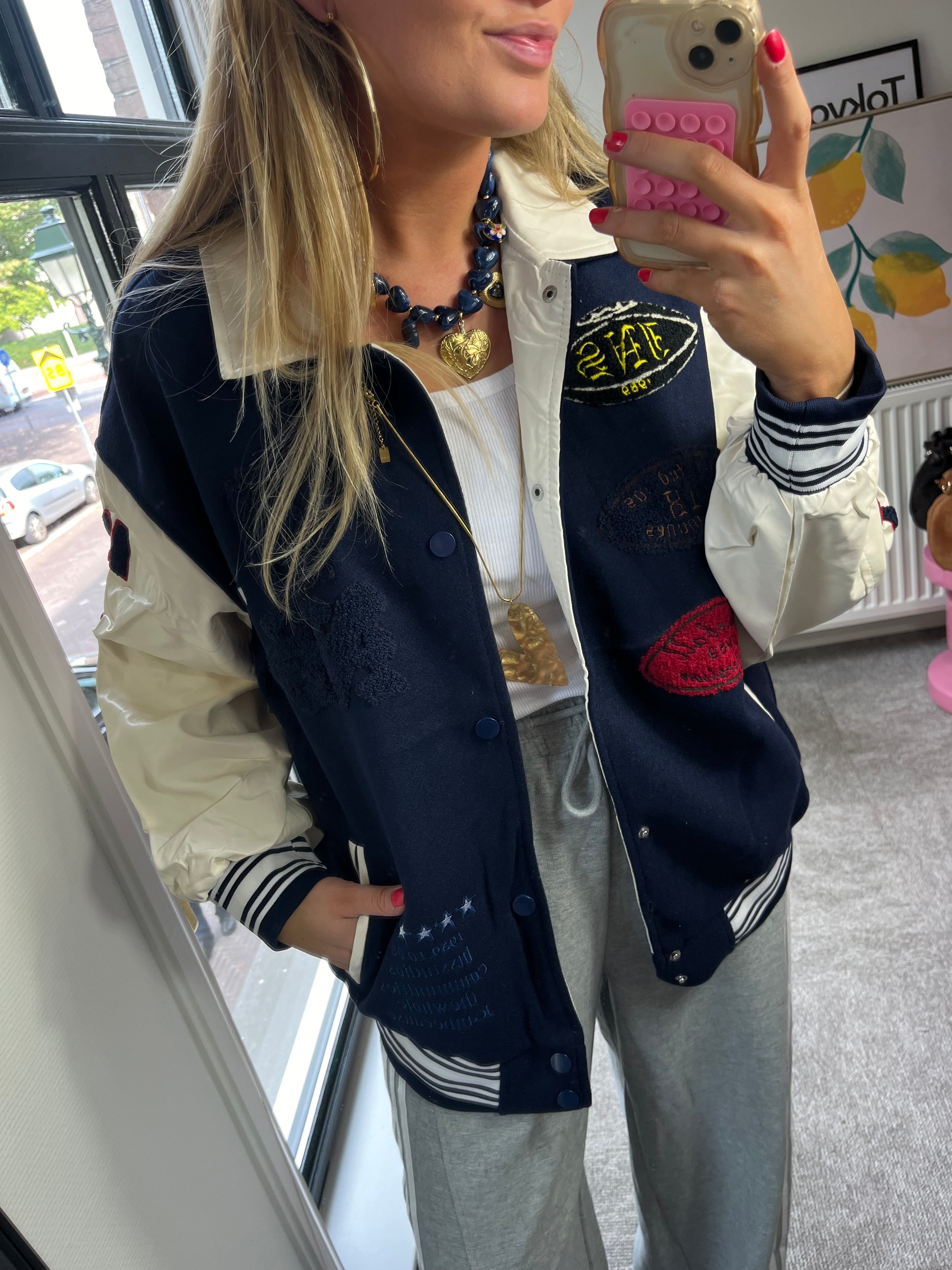 BIBI BASEBALL JAS | BLAUW