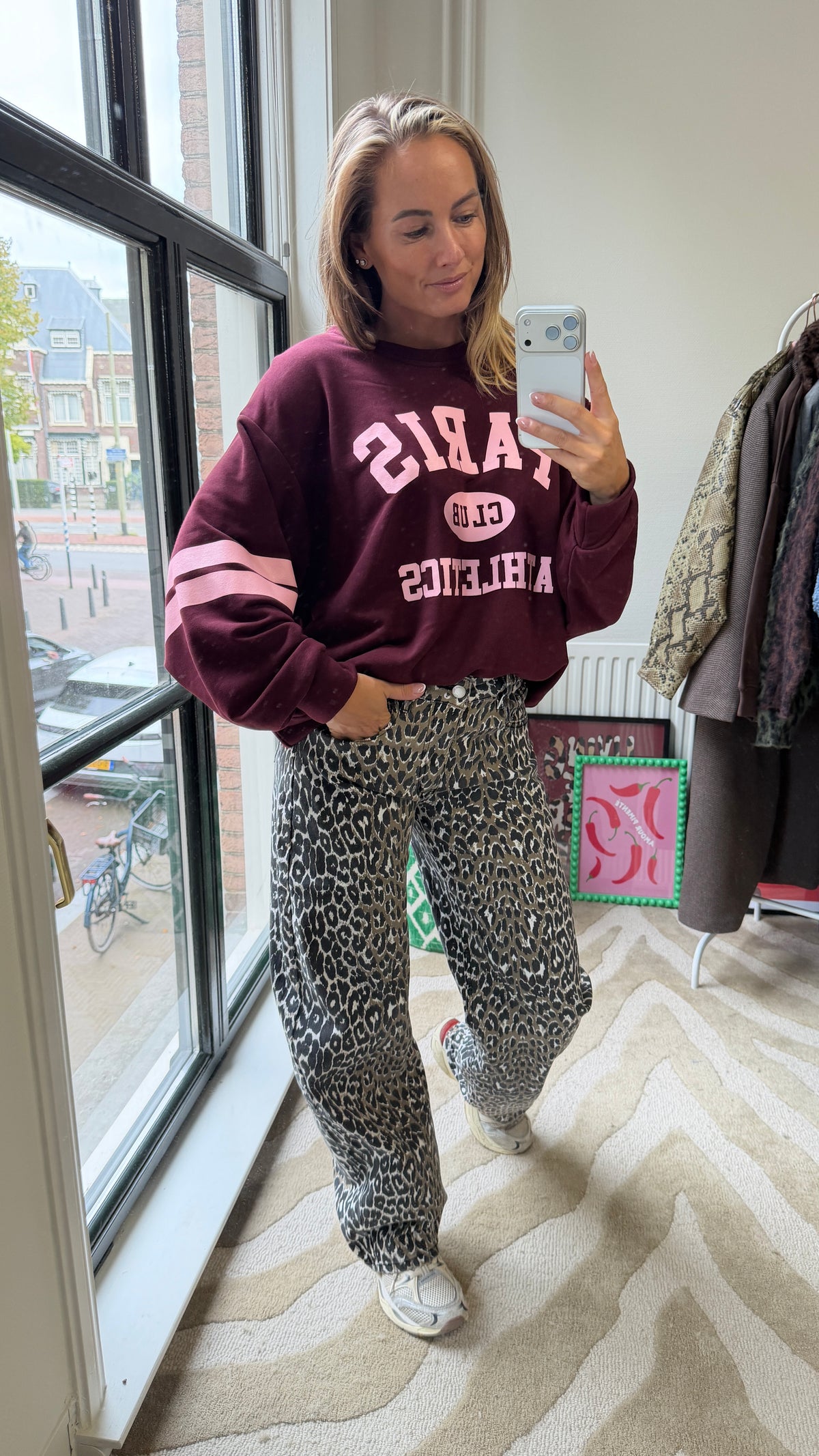 LOUA PARIS SWEATER BURGUNDY