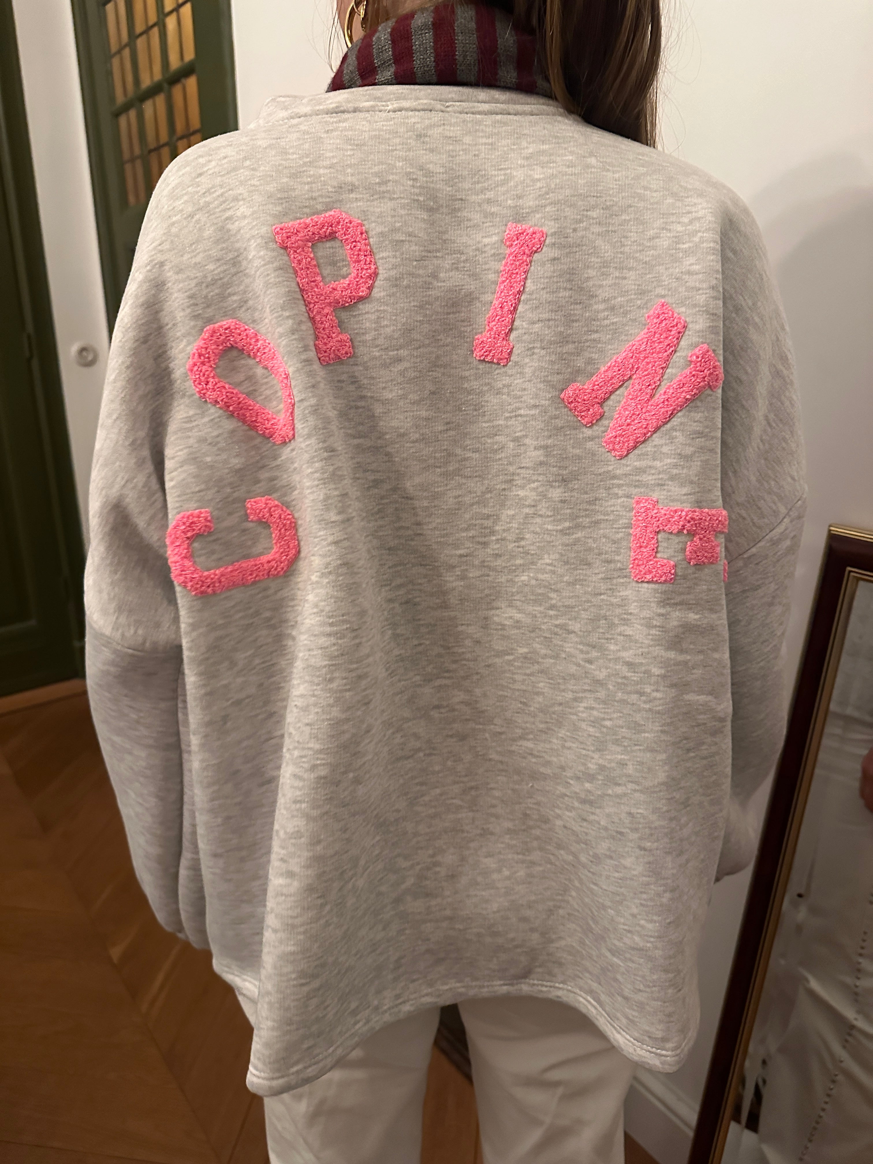COZY COPINE SWEATER ROZE