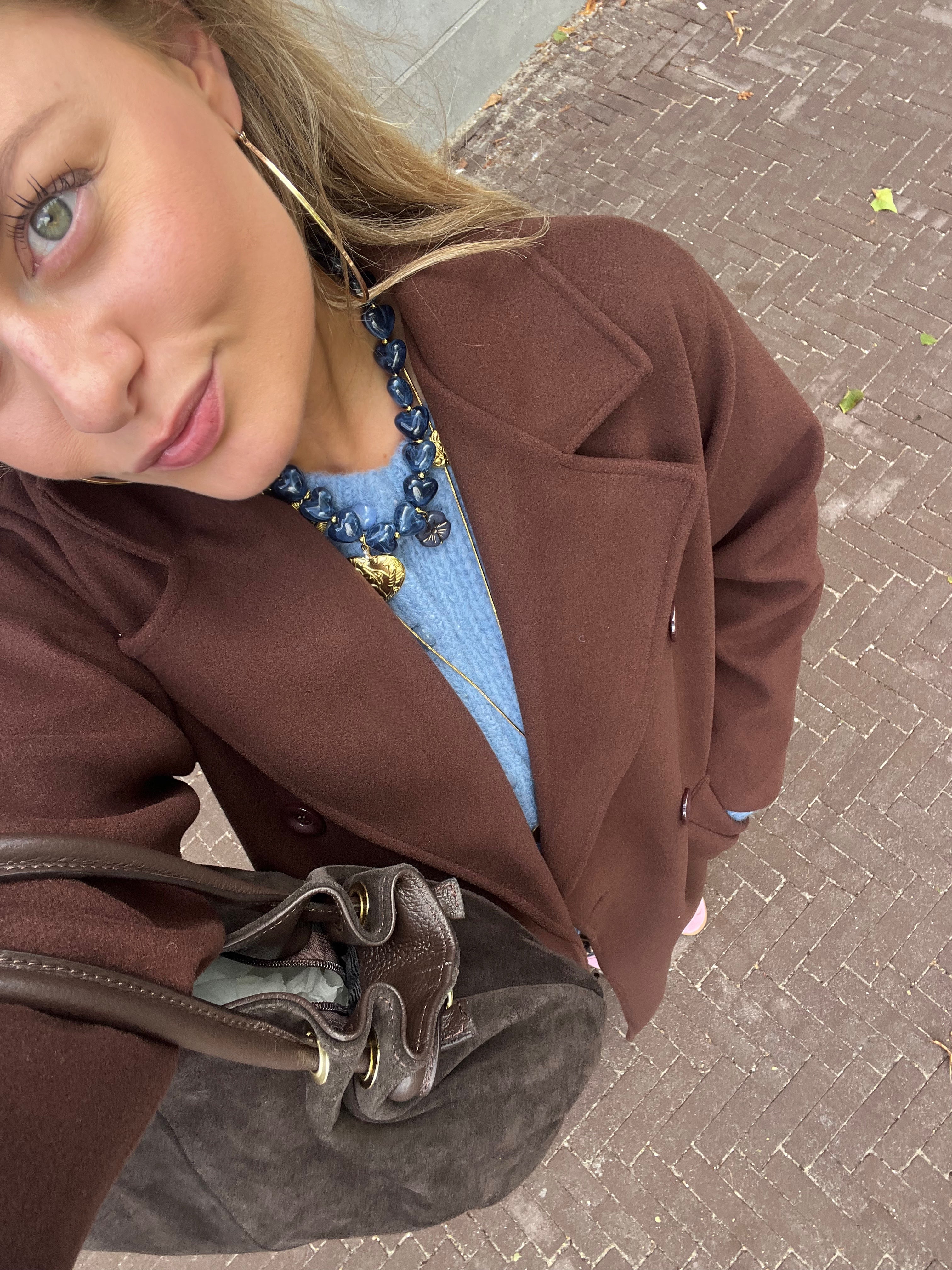 ELIN MANTEL JAS | BROWN