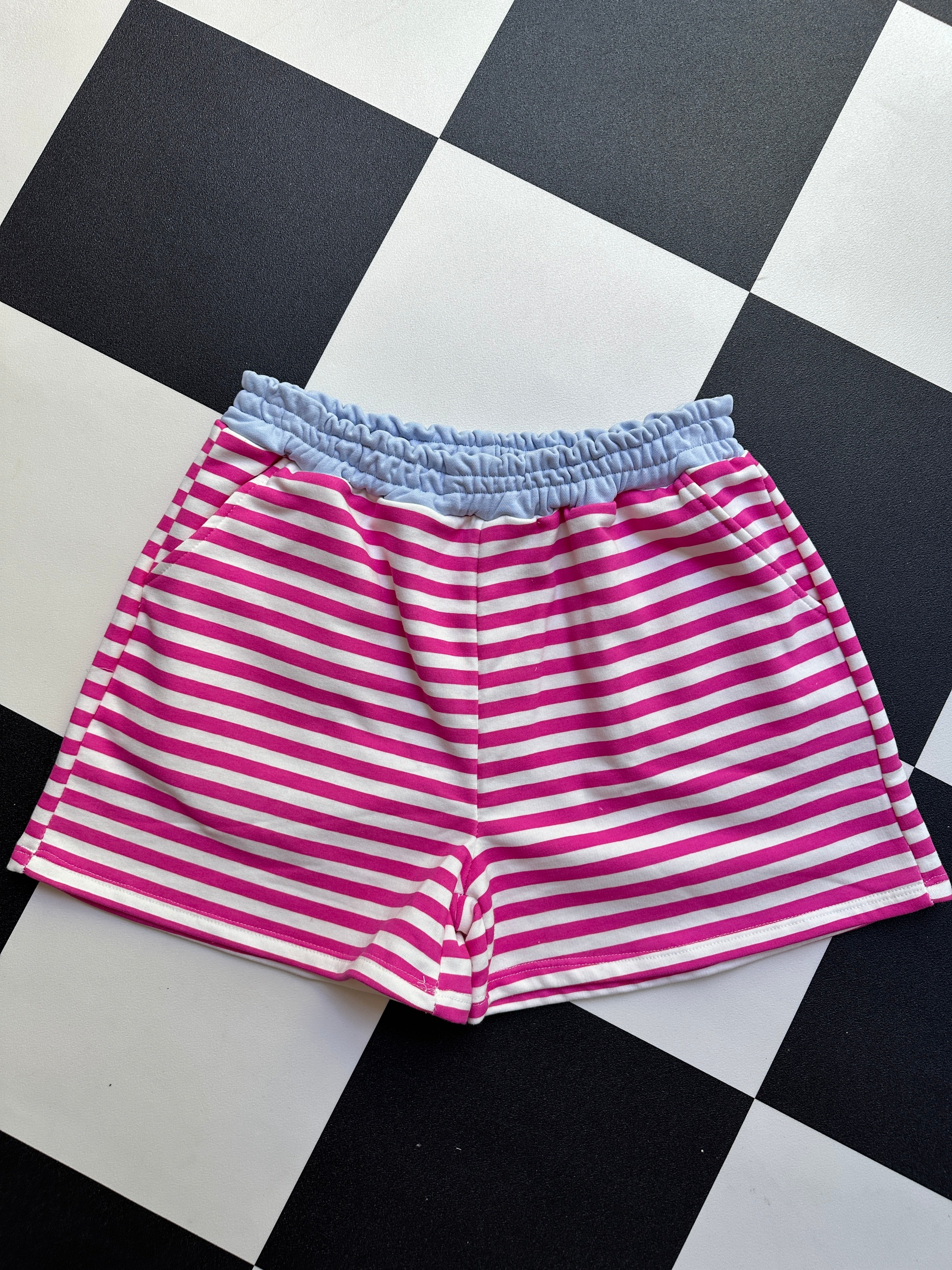 ISA SHORT FUCHSIA BLAUW