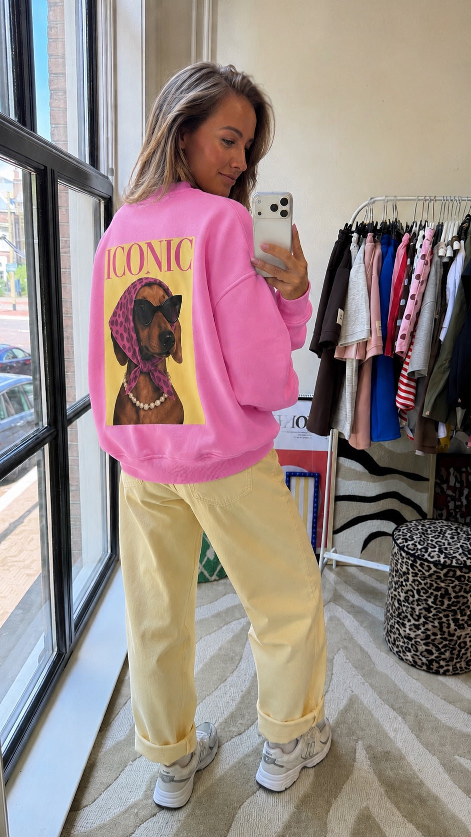 TECKEL SWEATER ROZE