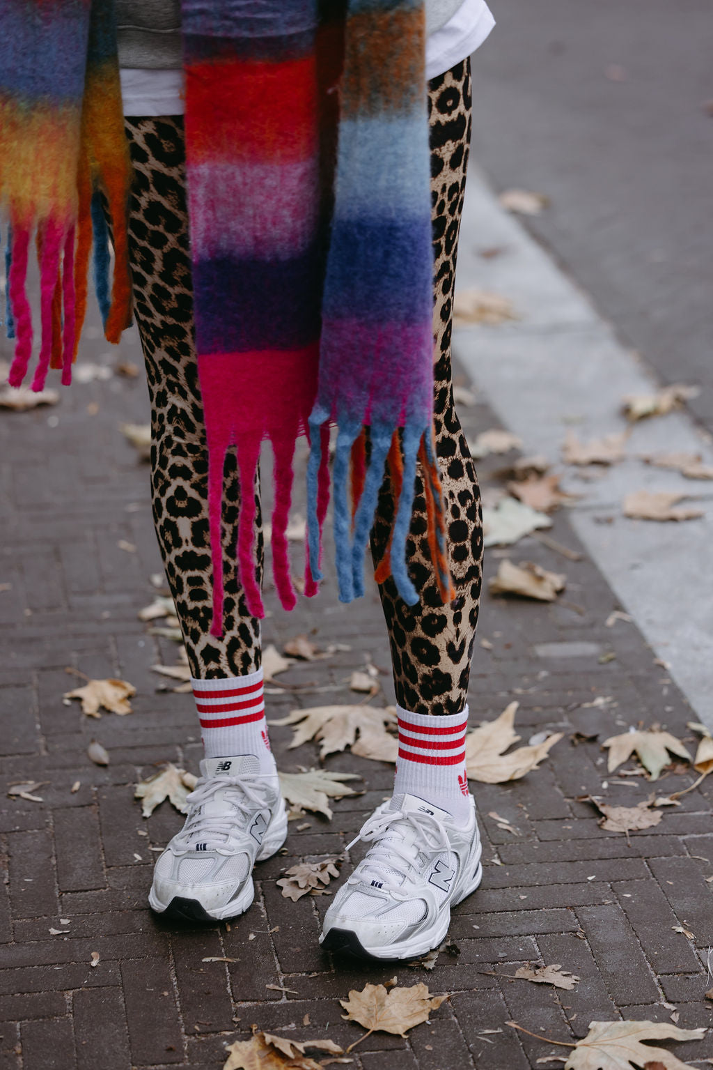 MUSTHAVE GERUITE SJAAL MULTI COLOR