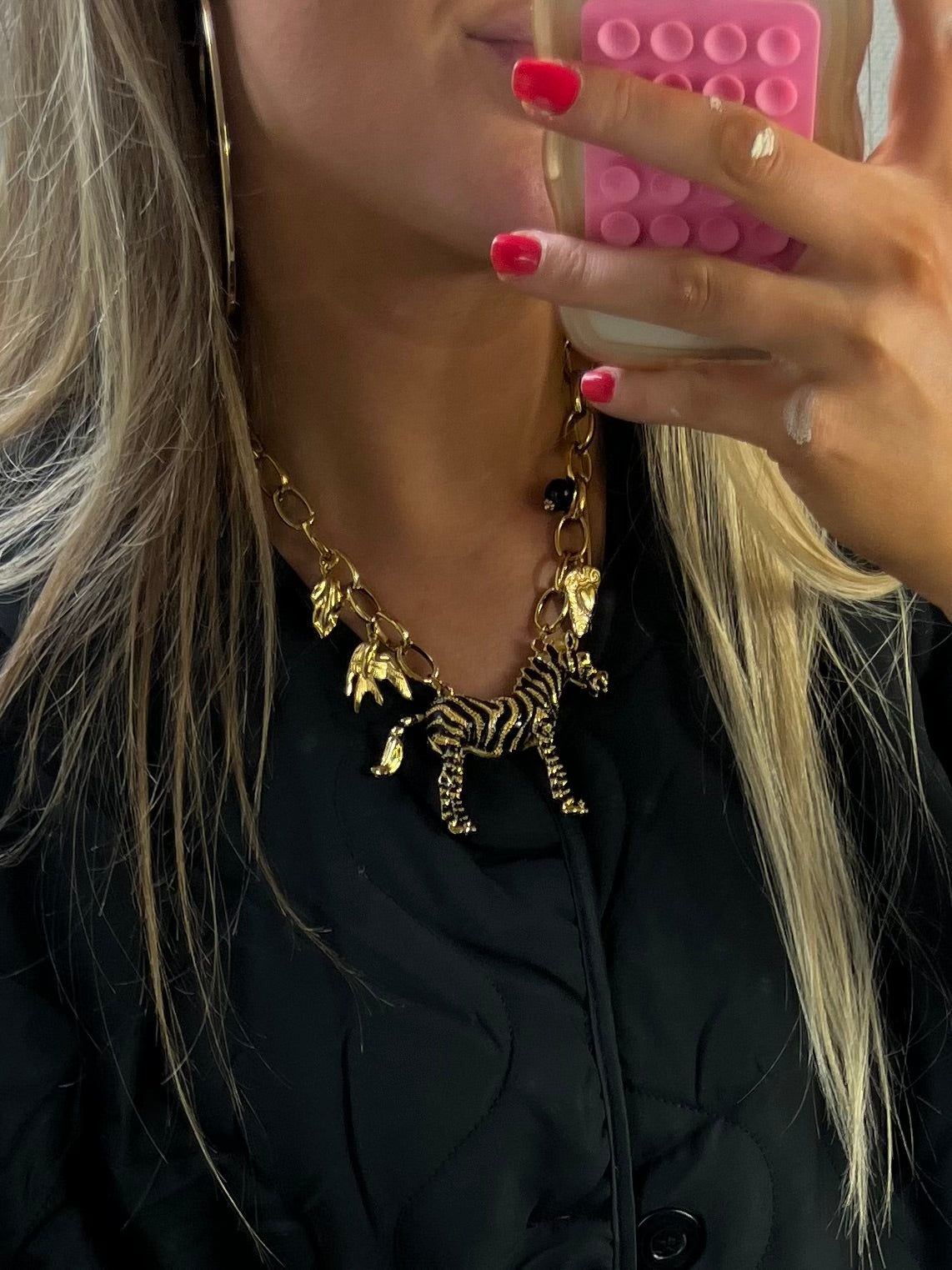 ZEBRA NECKLACE