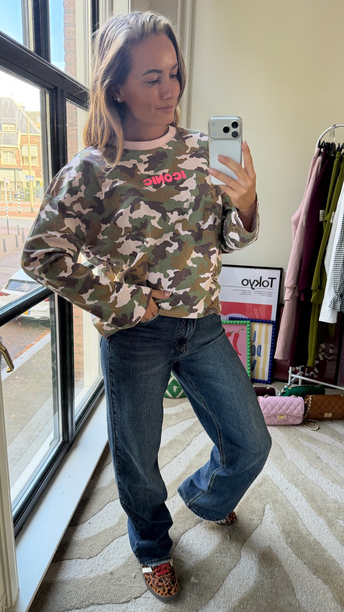 CAMO ARMY ICONIC LONGSLEEVE