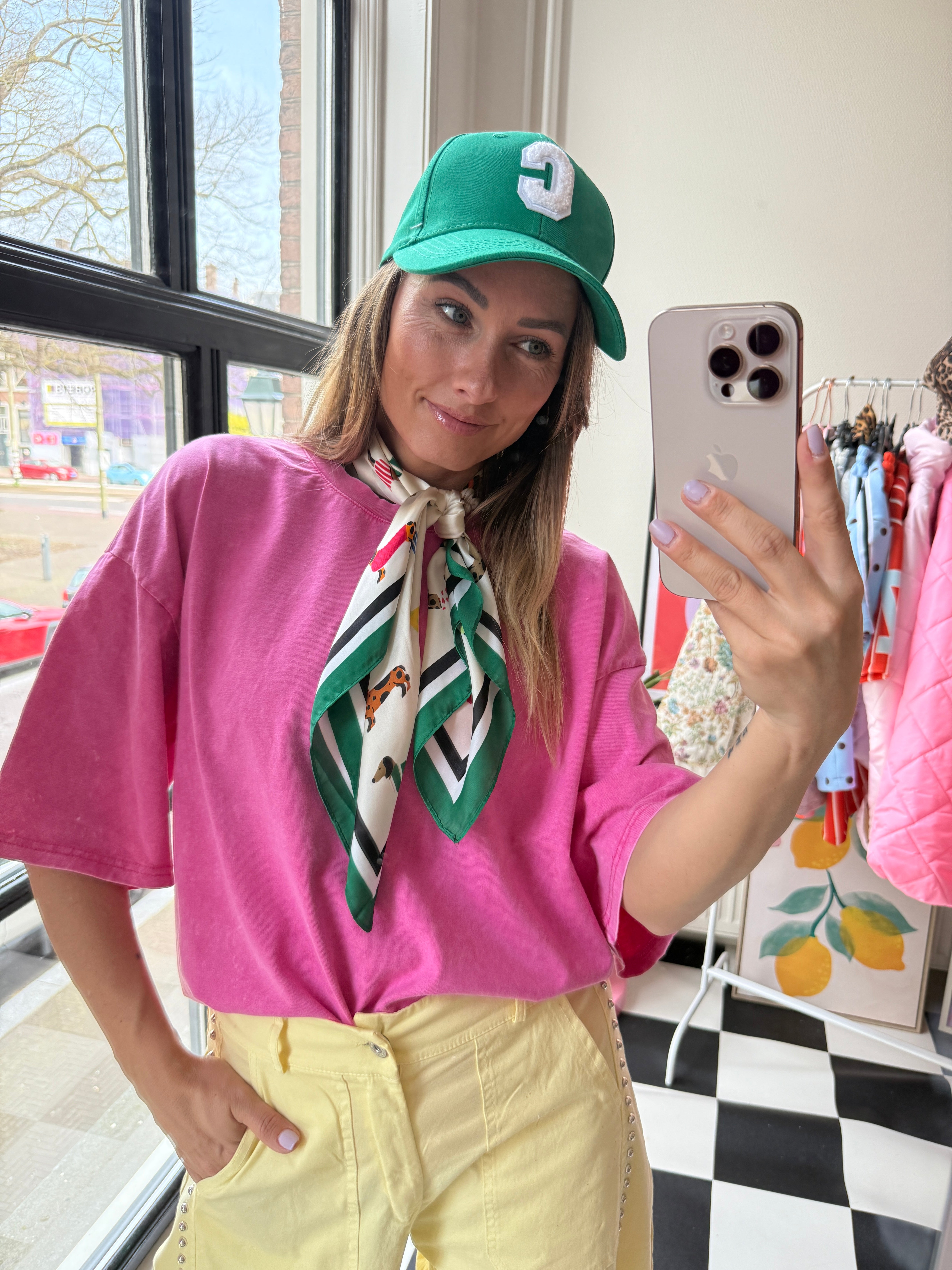 CELESTE GROENE PANTER PET