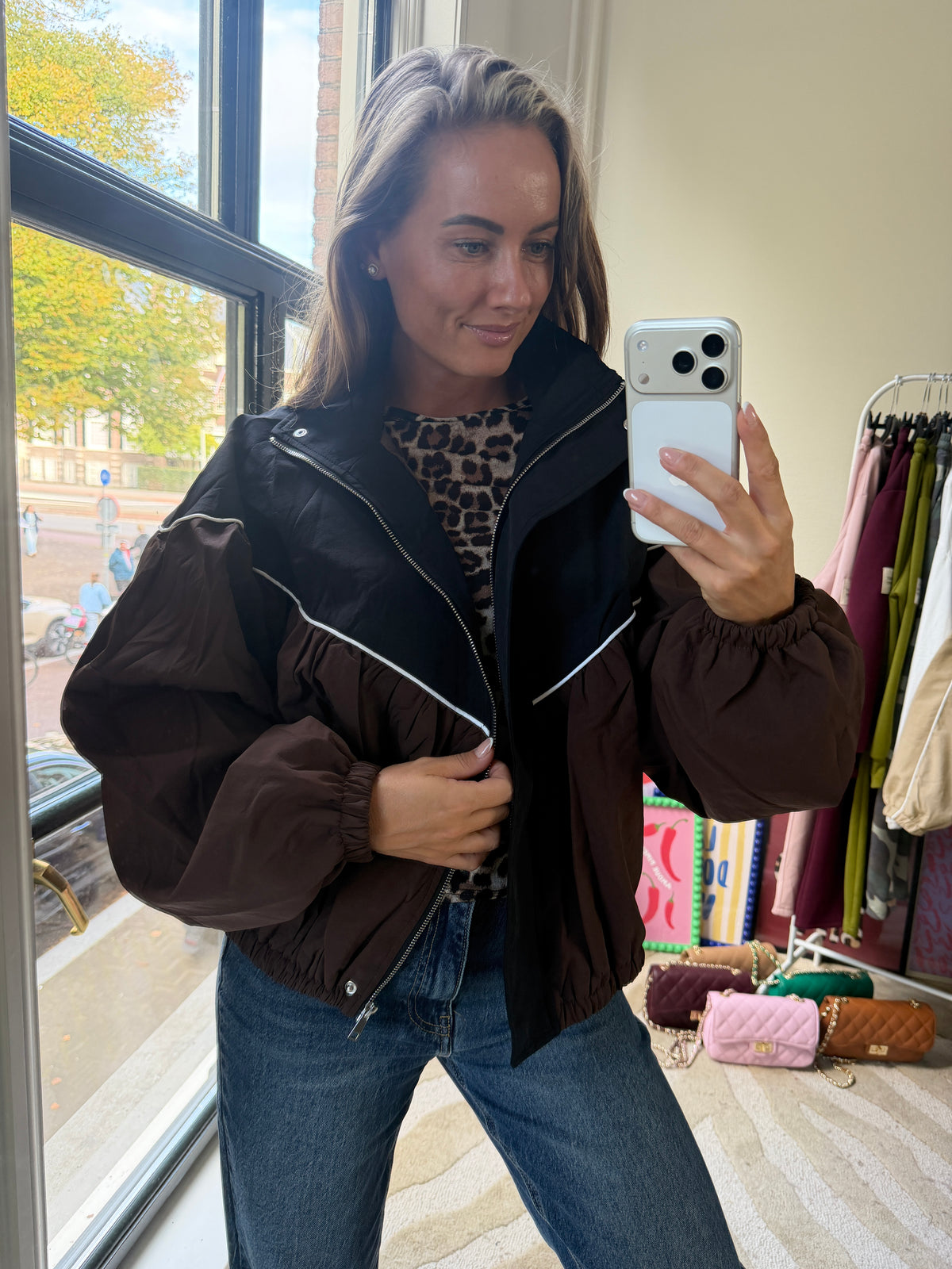 DAANTJE JAS ZWART BRUIN