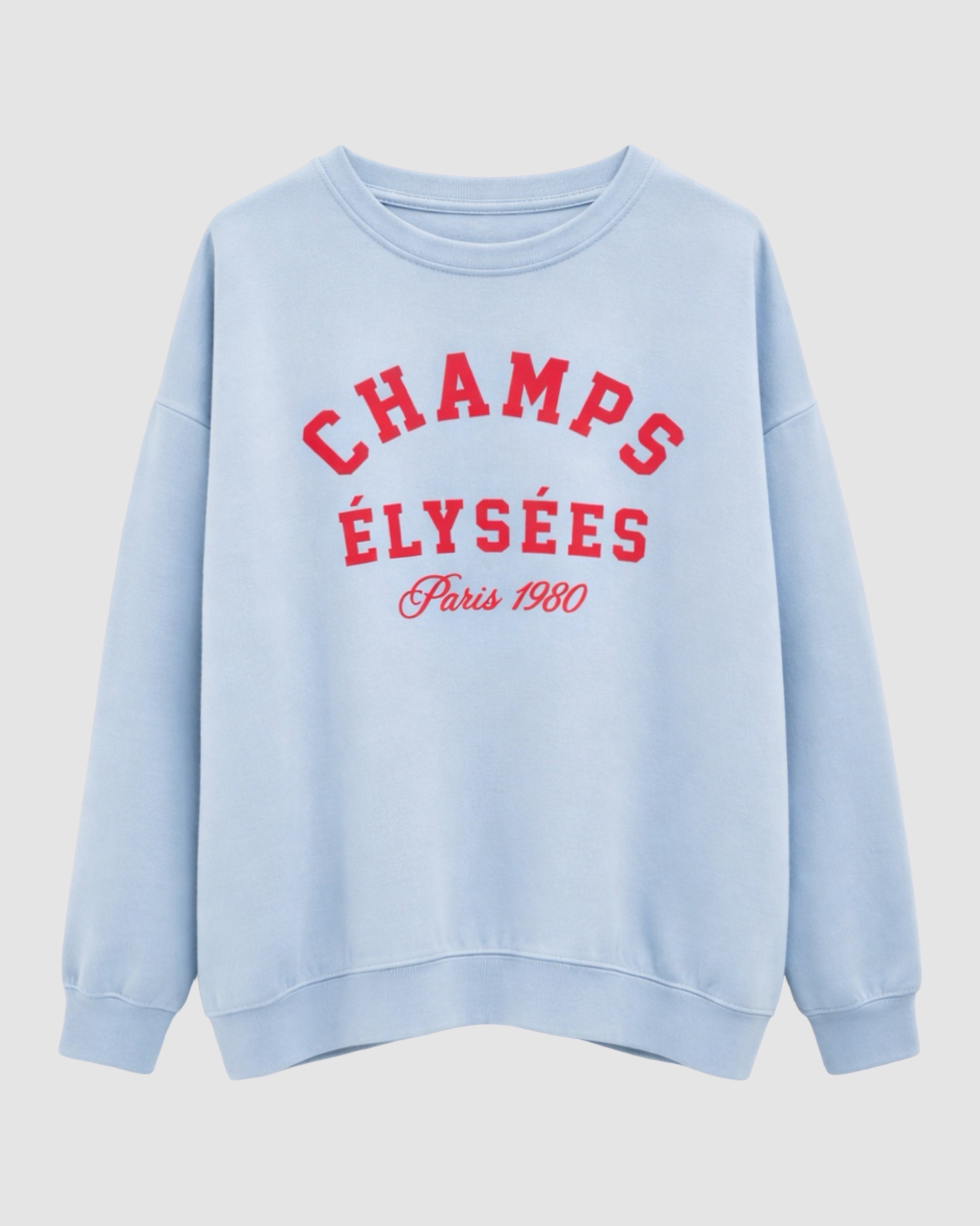 PARIS SWEATER LICHTBLAUW