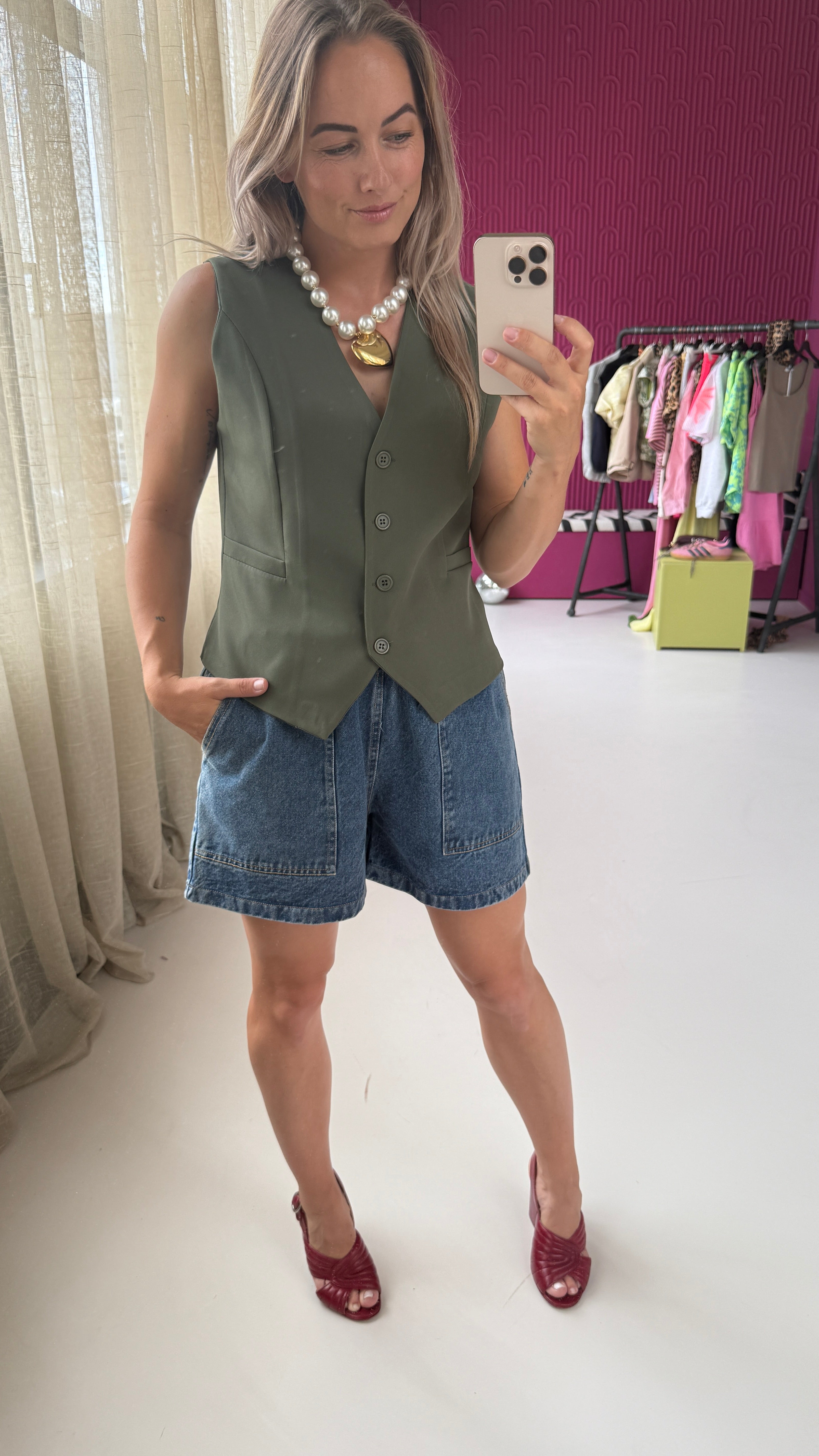 JEANS SHORT
