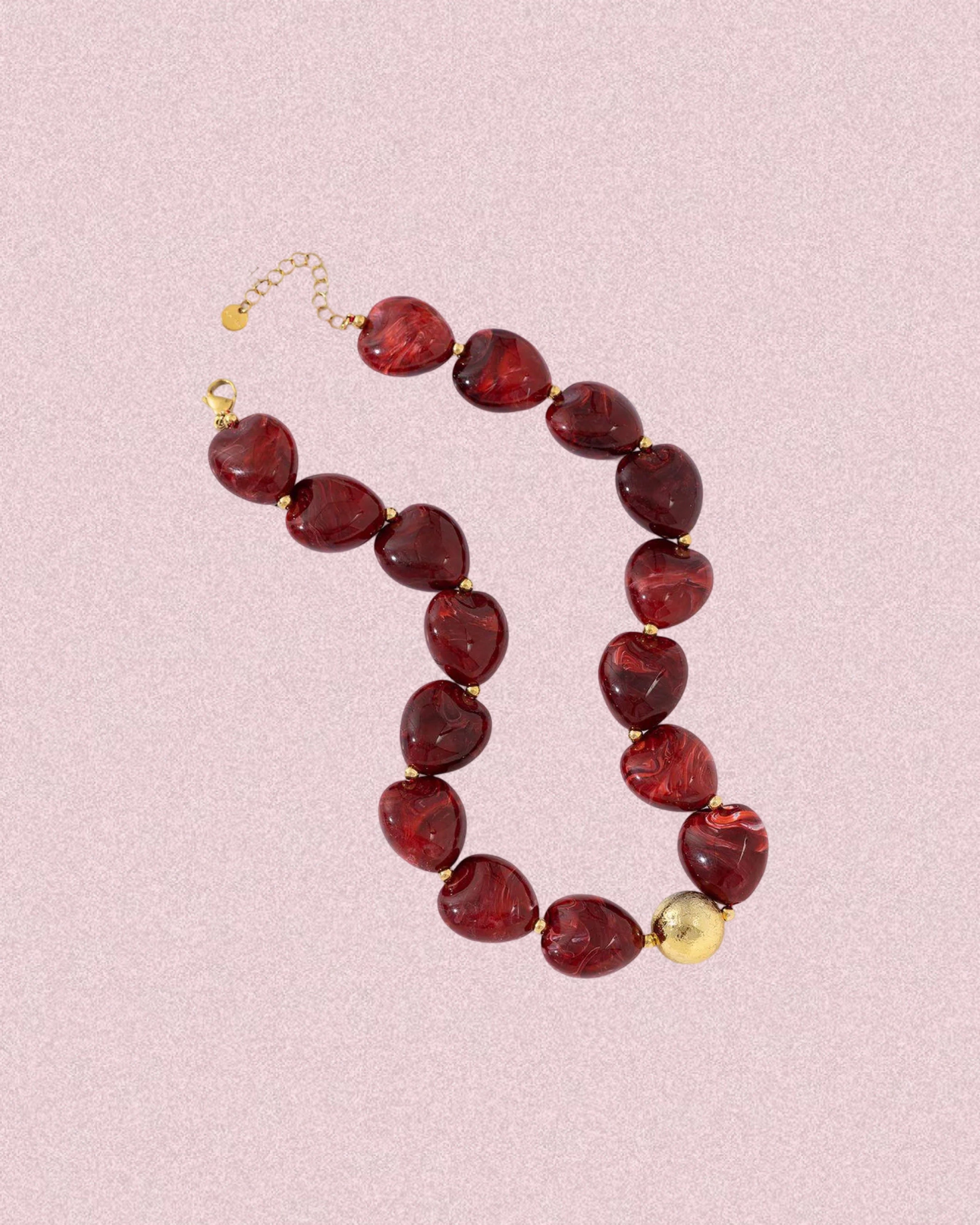 RED NECKLACE