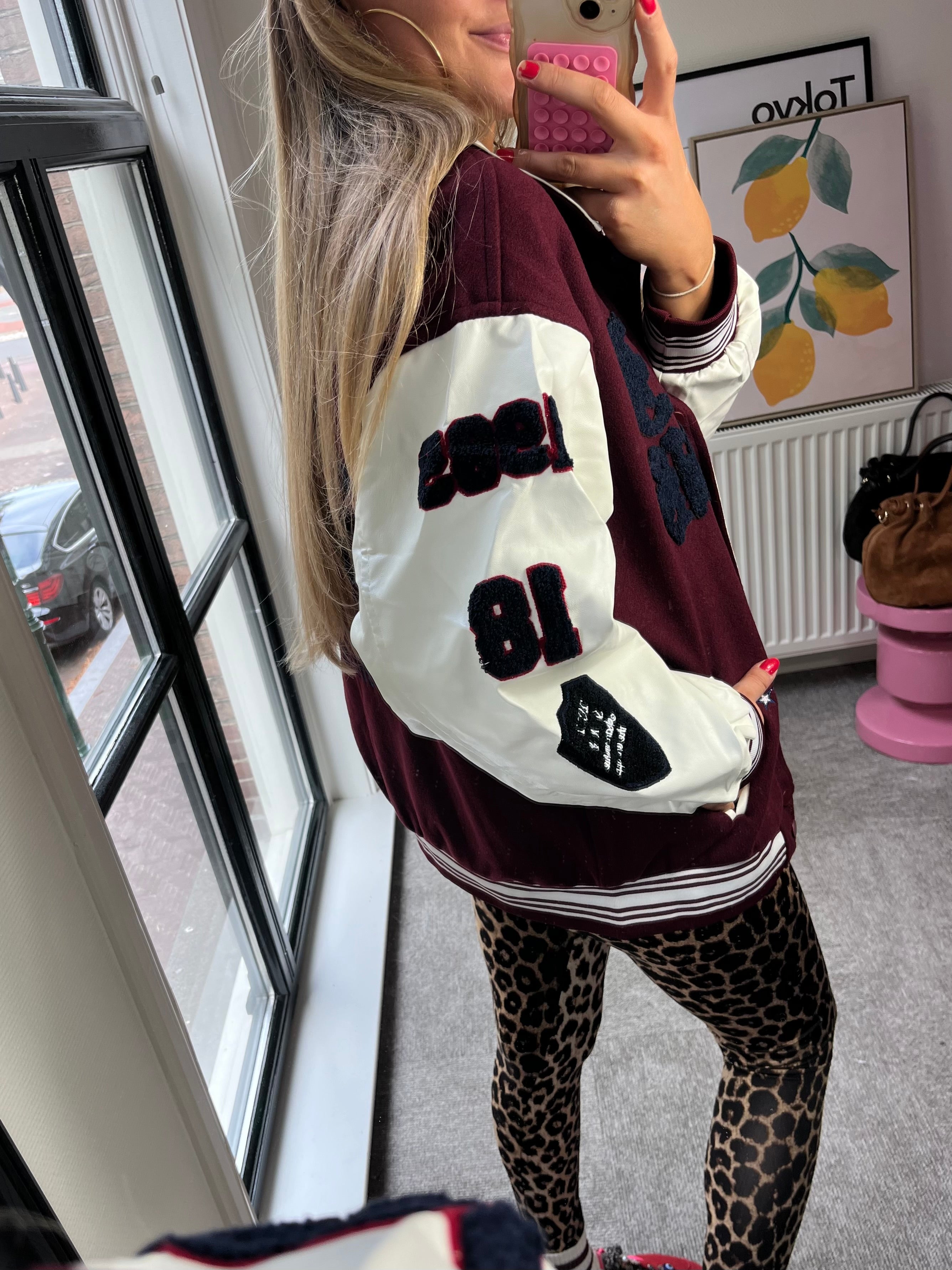 BIBI BASEBALL JAS | BURGUNDY
