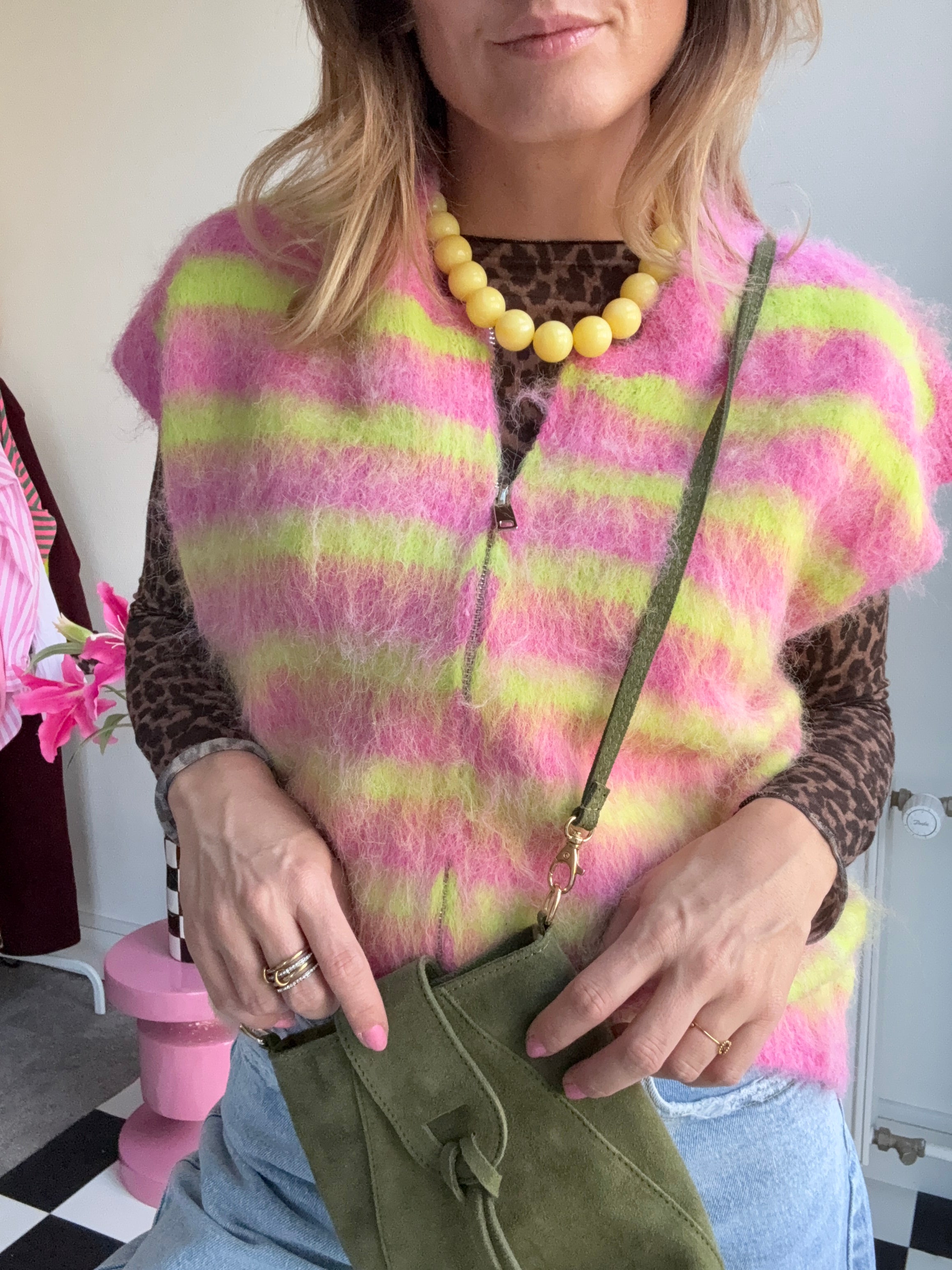 MOLLY MUSTHAVE TASJE OLIJF GROEN