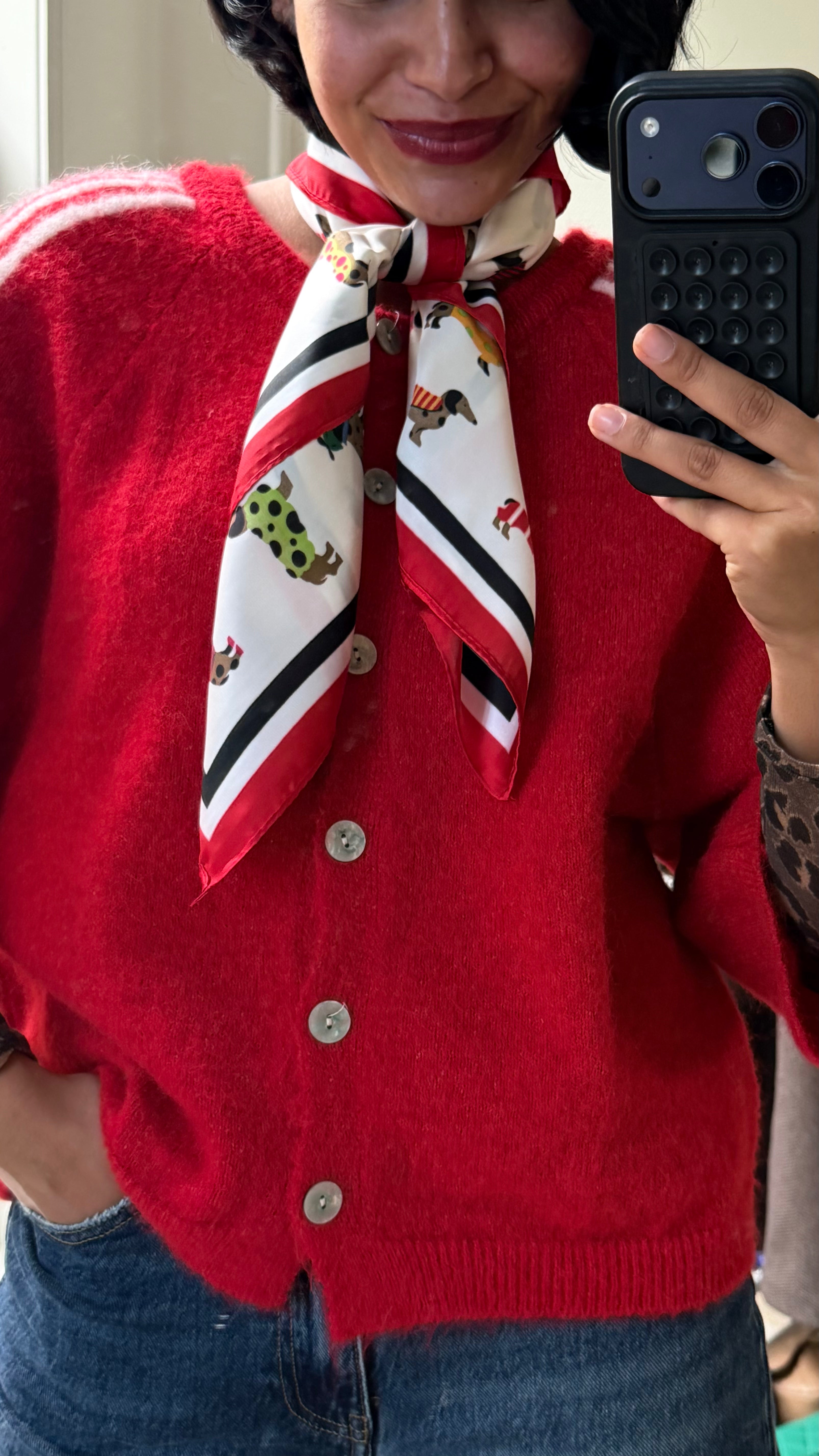 MUSTHAVE TECKEL SJAALTJE ROOD