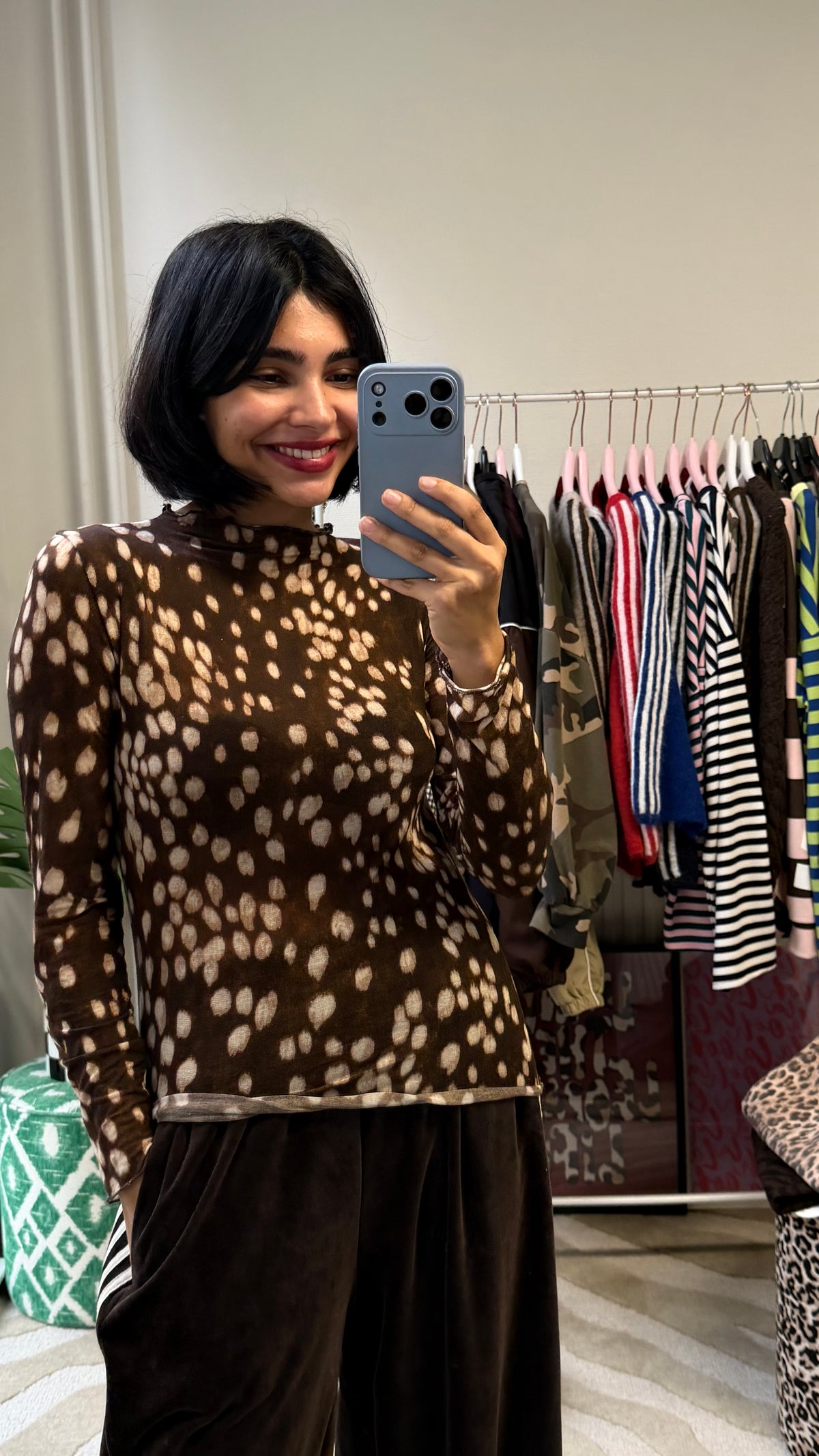 PANTER BAMBI TOP BRUIN