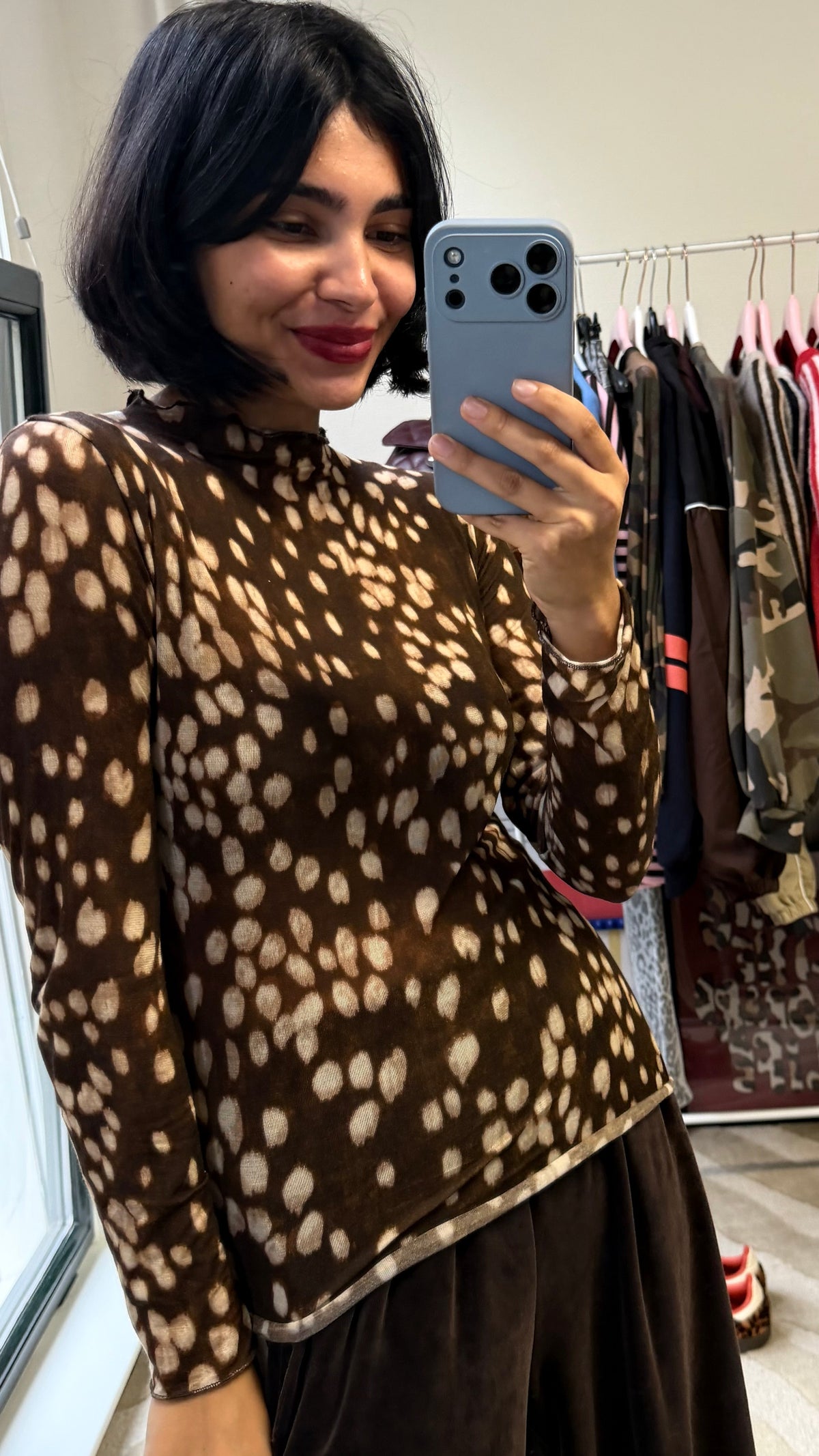 PANTER BAMBI TOP BRUIN