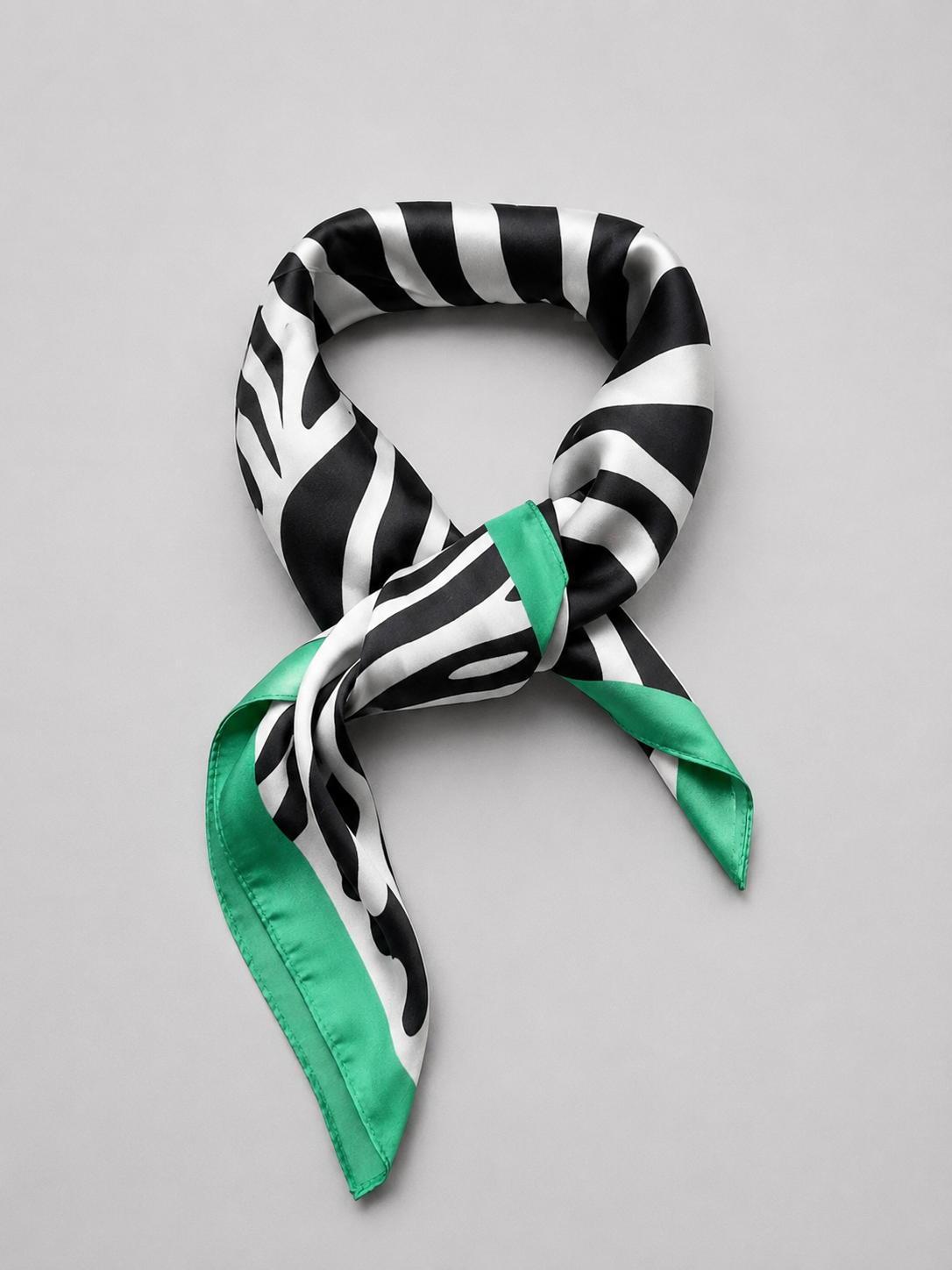 ZEBRA SJAALTJE GROEN
