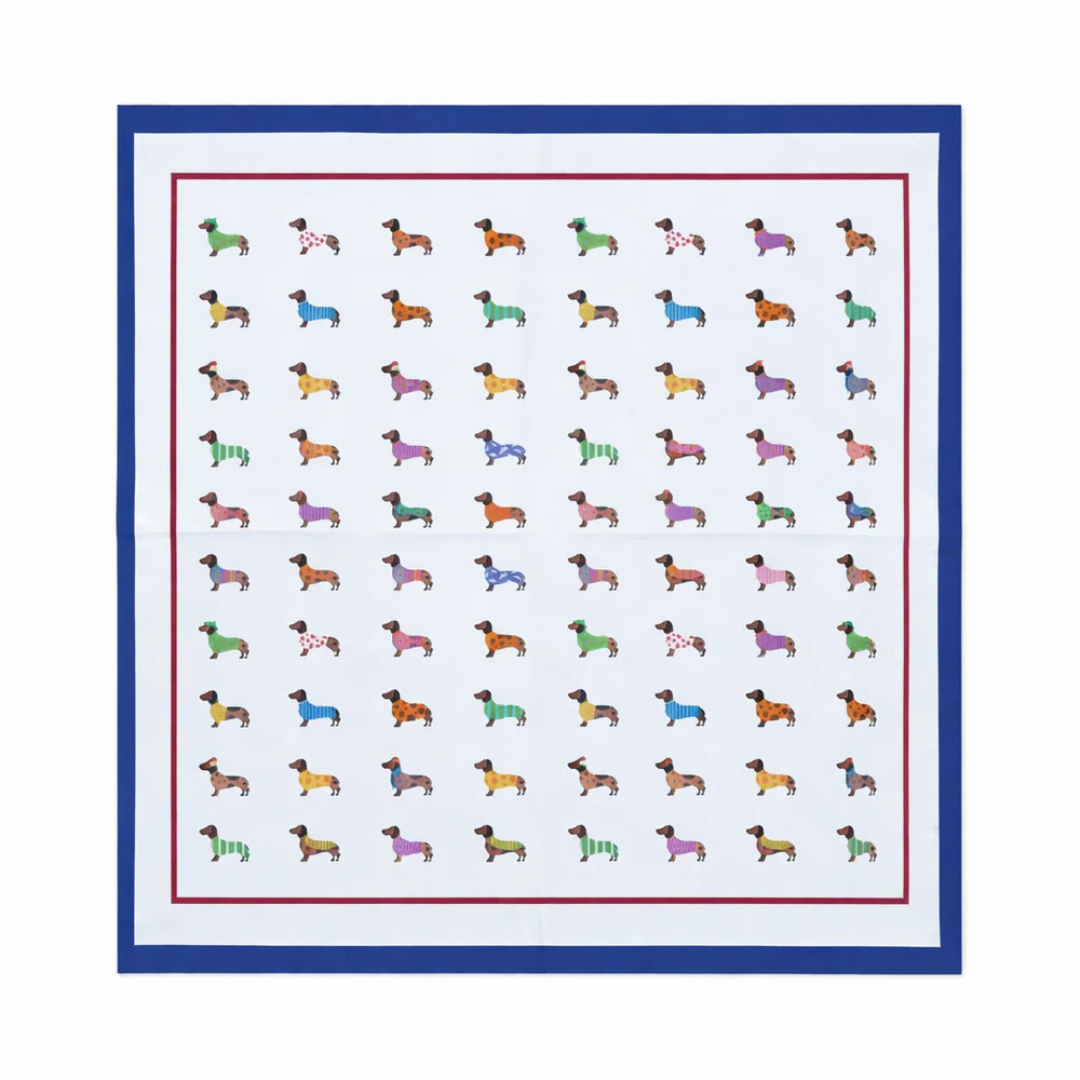 blauw teckelsjaaltje