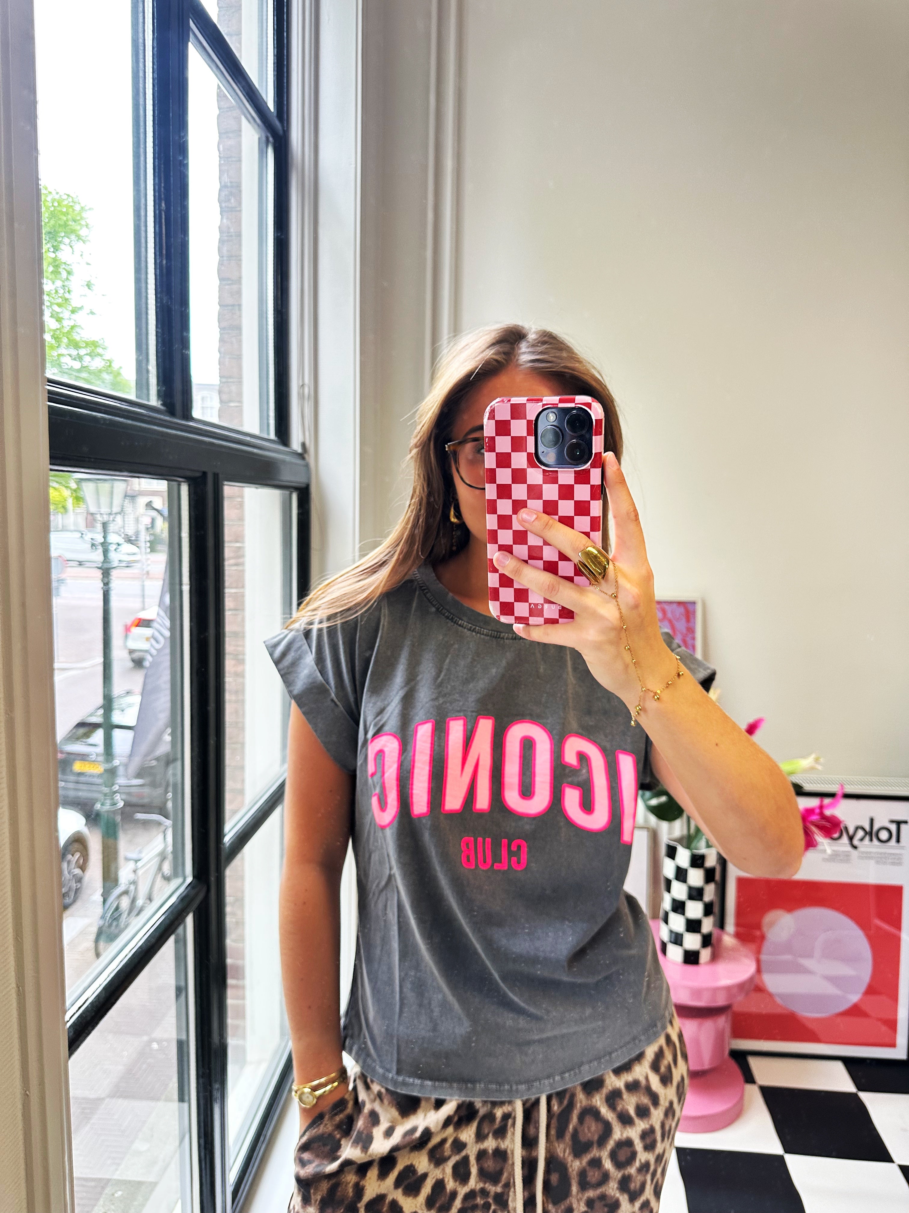 iconic shirt grijs
