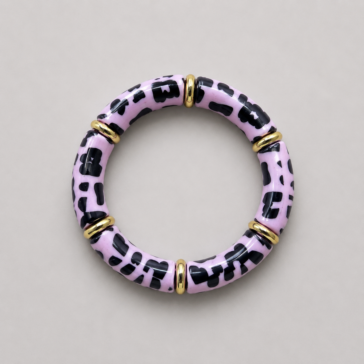panter armband lila