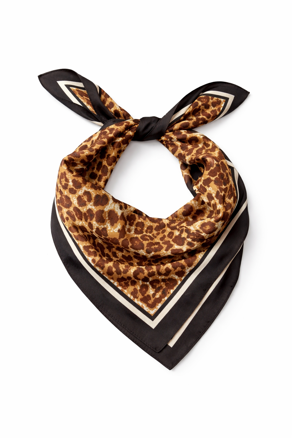 LARA SJAALTJE PANTER ZWARTE RAND