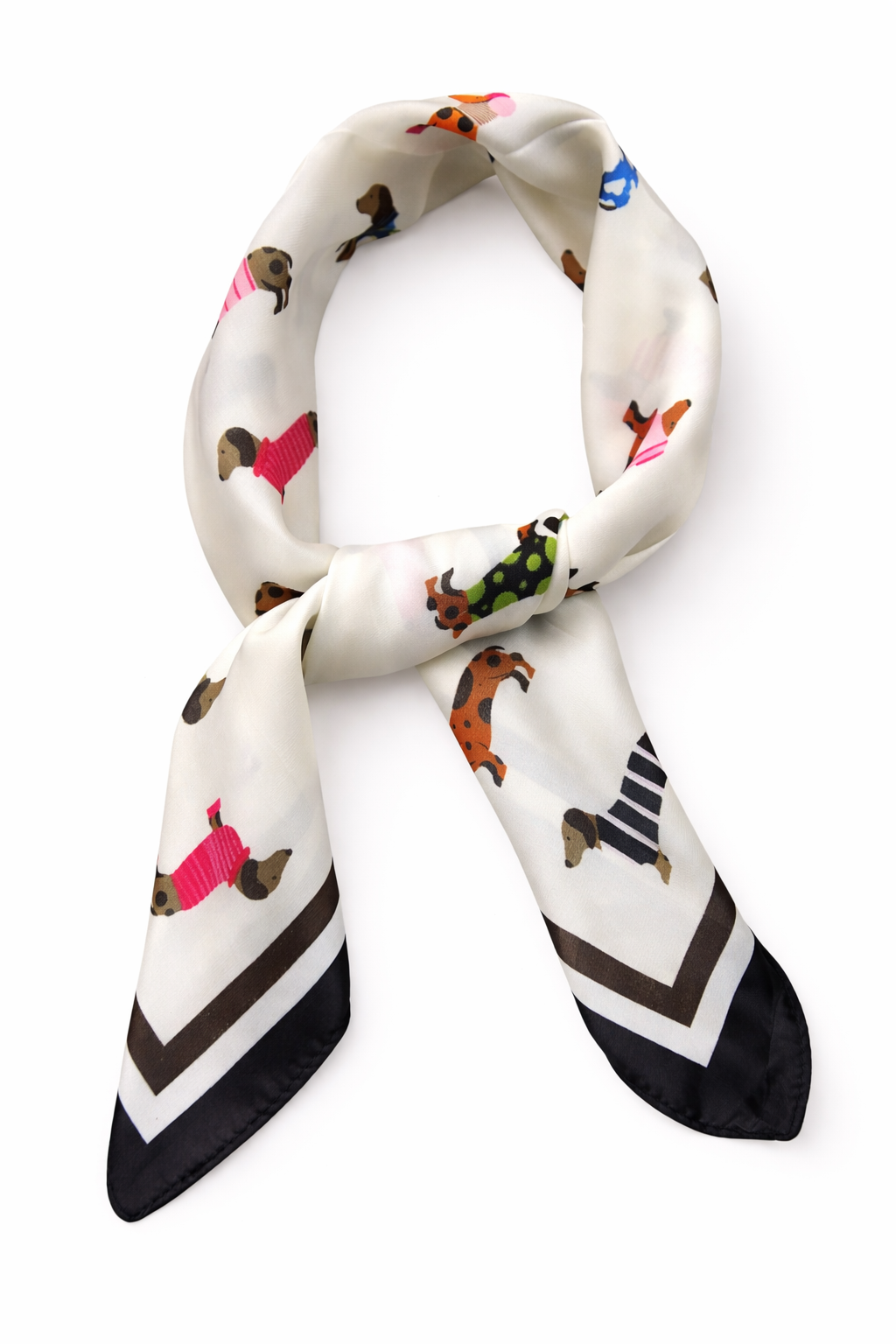 teckel sjaaltje zwart