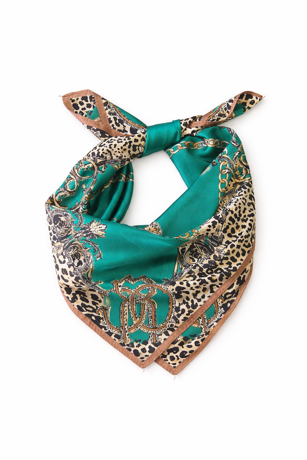 JADE SJAALTJE TURQUOISE MET PANTER