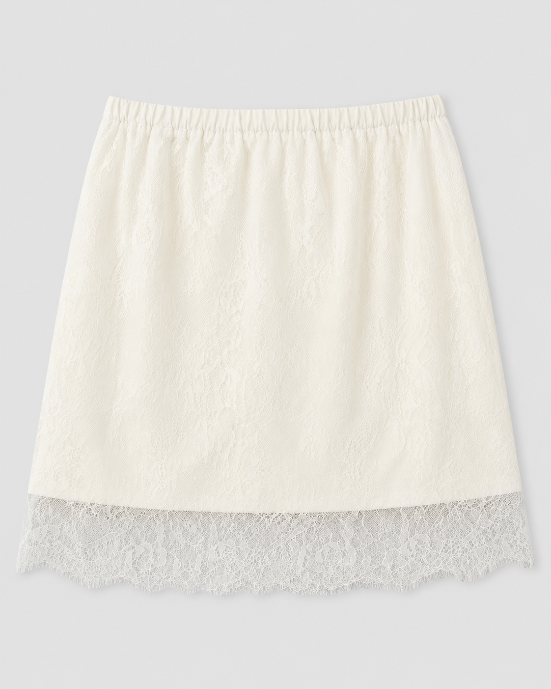 wit rokje kant lace